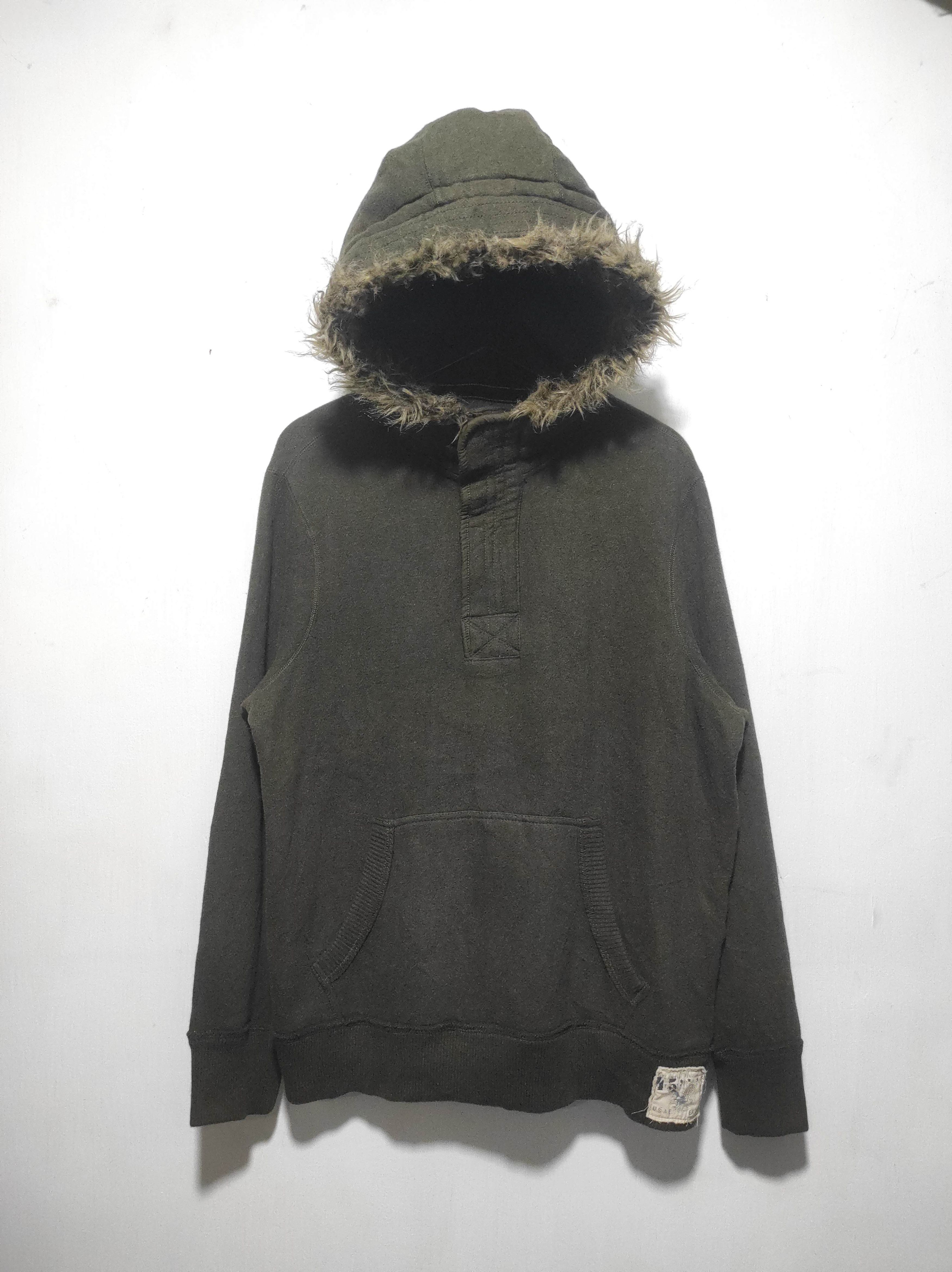 American Eagle Outfitters American Eagle Fur Hoodie LGB style Size US L / EU 52-54 / 3 - 2 Thumbnail