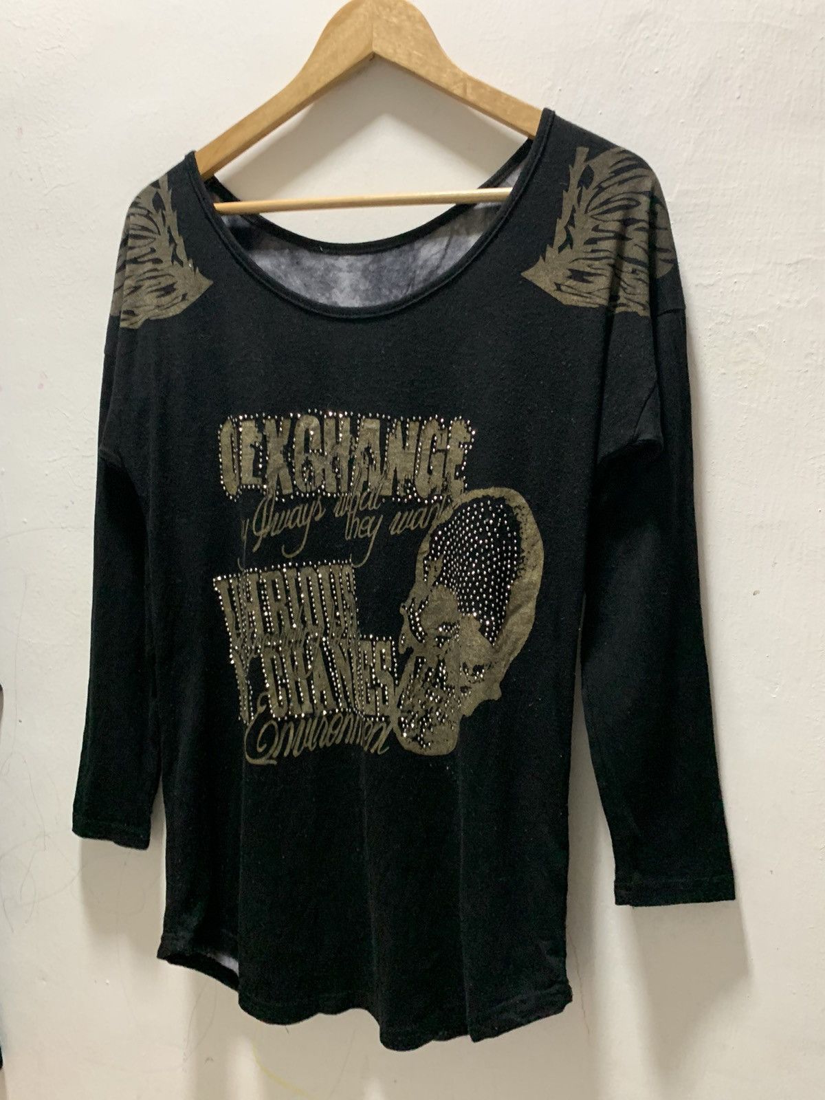 If Six Was Nine Gexchange punk gothic style long sleeve Size L / US 10 / IT 46 - 7 Thumbnail