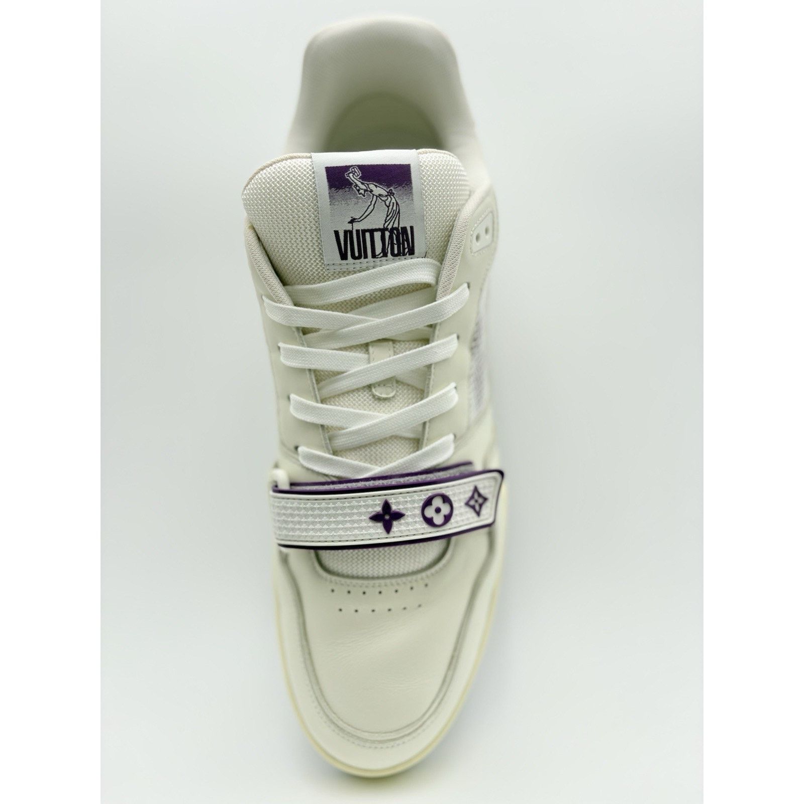 Louis Vuitton (13-13.5) Louis Vuitton Strap Trainer ' Purple ' VERY CLEAN! Size US 13 / EU 46 - 11 Thumbnail