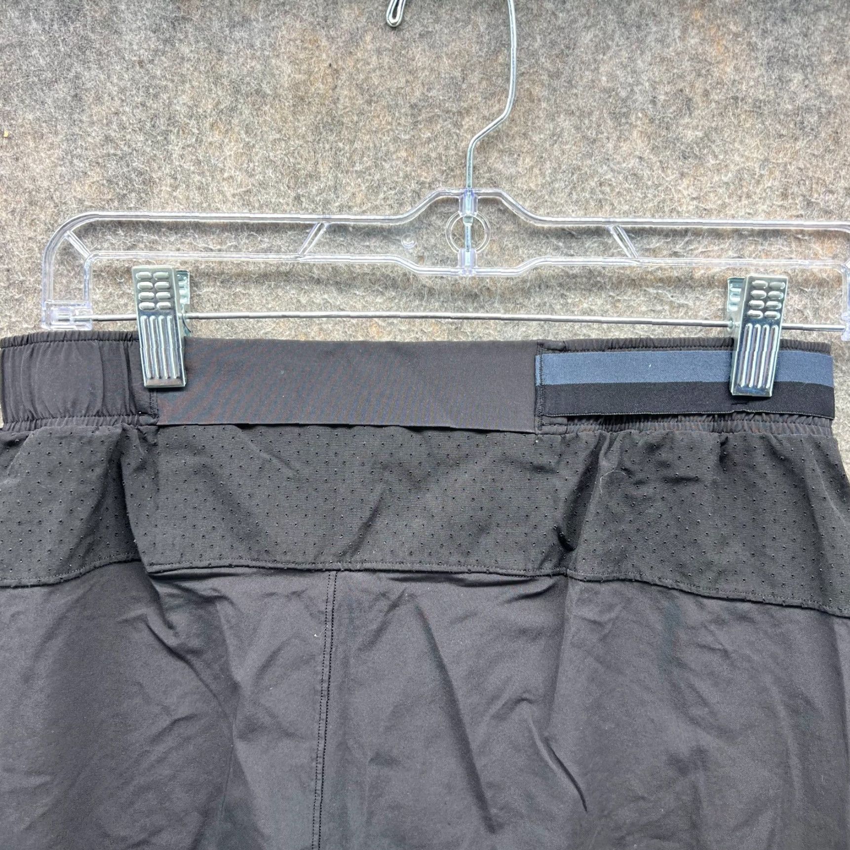 Lululemon Lululemon Shorts Mens XXS Gray Athletic Training Gym Drawstring Running Surge 2XS Regular Wide Inseam 6 in Knit Gray Pattern Solid Sports Activewear Size US 26 / EU 42 - 2 Thumbnail