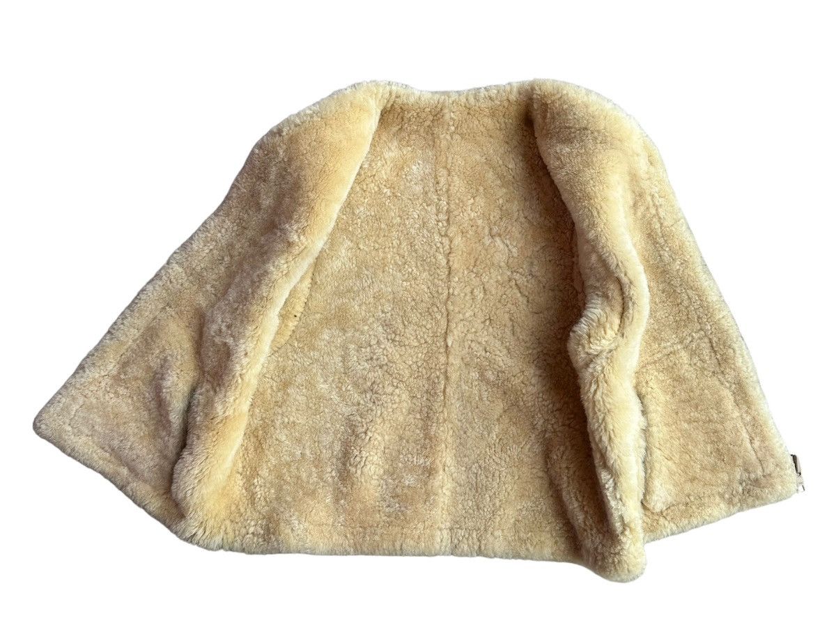 Japanese Brand Vintage Sheepskins Leather Reversible Vests Jacket Size US S / EU 44-46 / 1 - 5 Thumbnail