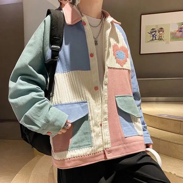 Multi Color Striped Jacket