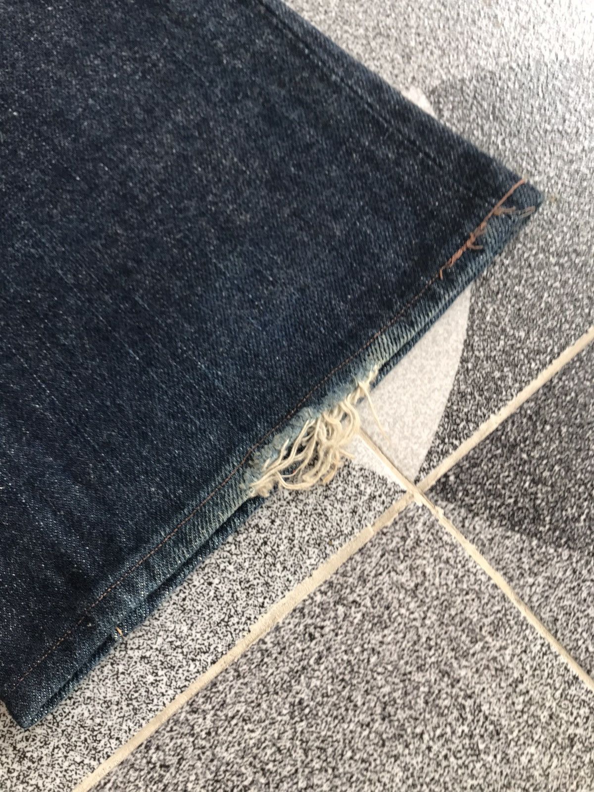 45rpm × Japanese Brand × Kapital Vintage 45Rpm Studio Denim Two Rooster Brand Size US 27 - 9 Thumbnail