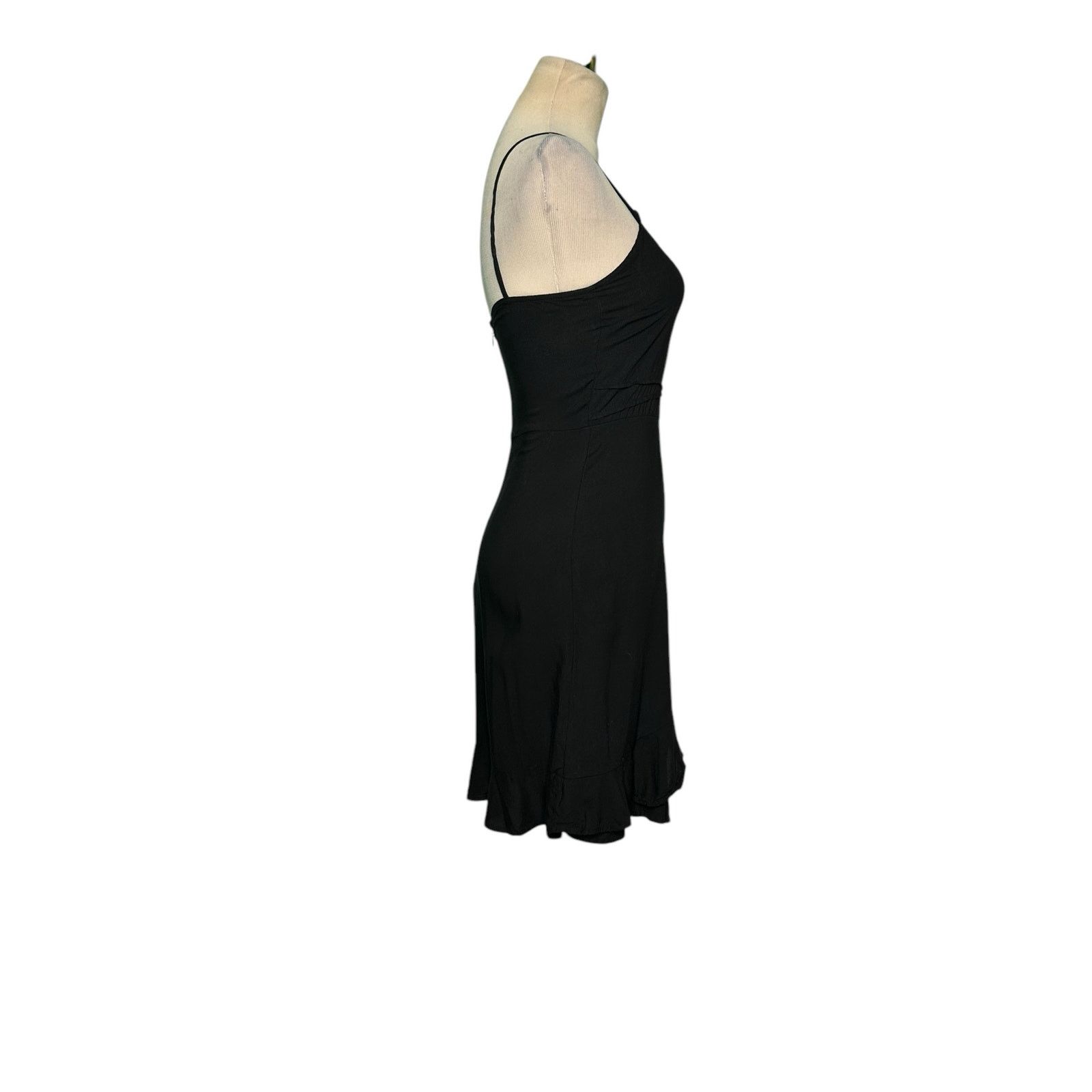 H&M H&M black ruffle summer mini dress size 0 Size XS / US 0-2 / IT 36-38 - 17 Thumbnail