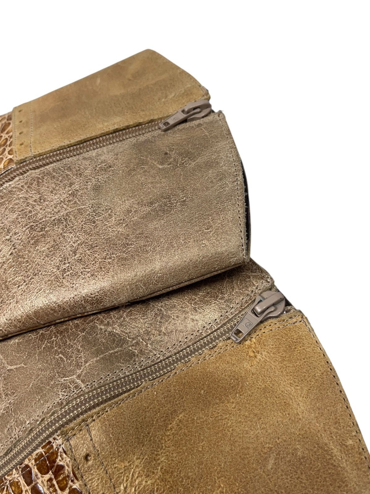 Cowboy Equipment Vintage Patchwork Leather Cowboy Boots Margiela Style Size US 9 / IT 39 - 6 Thumbnail