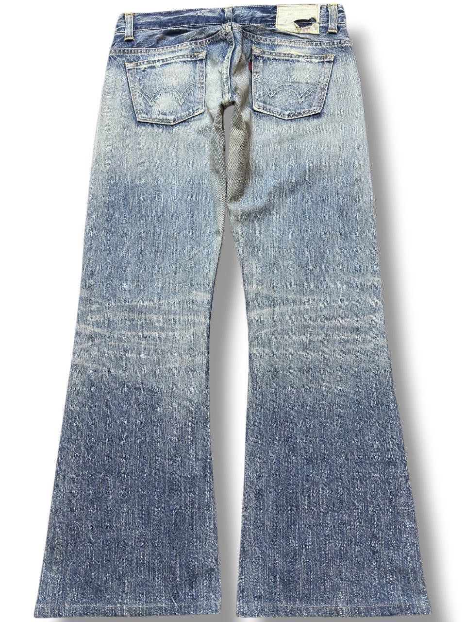 Edwin Vintage Edwin 503 Flare Bootcut Faded Denim Size US 33 - 4 Thumbnail