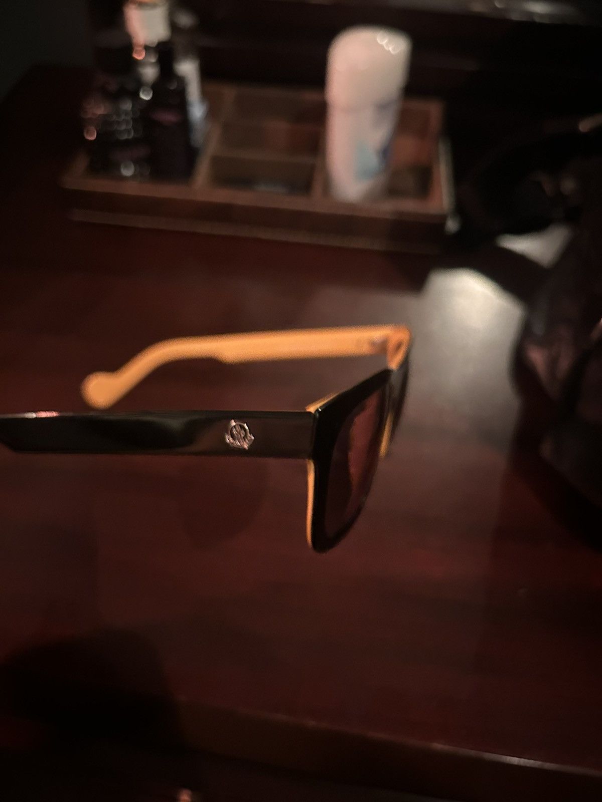 image of Moncler Sunglasses in Black, Men's