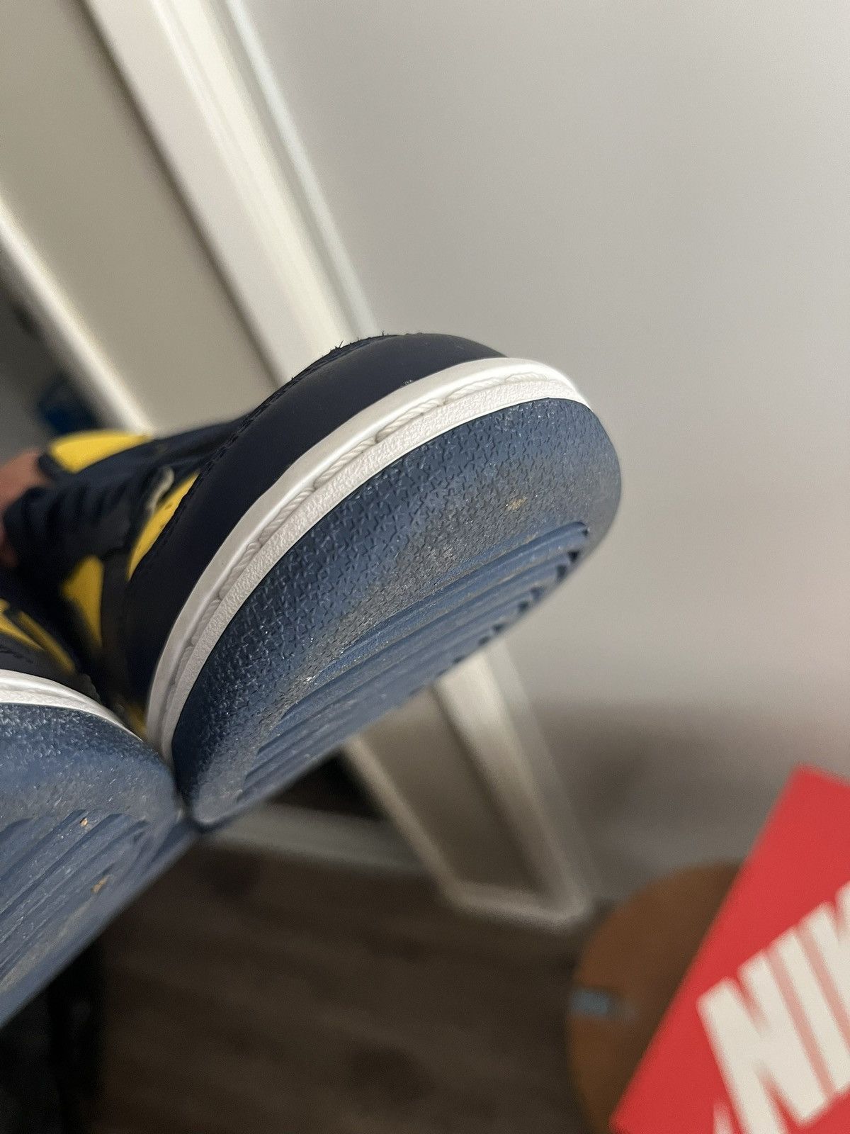 Nike Size 8.5 - Nike Dunk Low Michigan 2021 Size US 8.5 / EU 41-42 - 16 Thumbnail