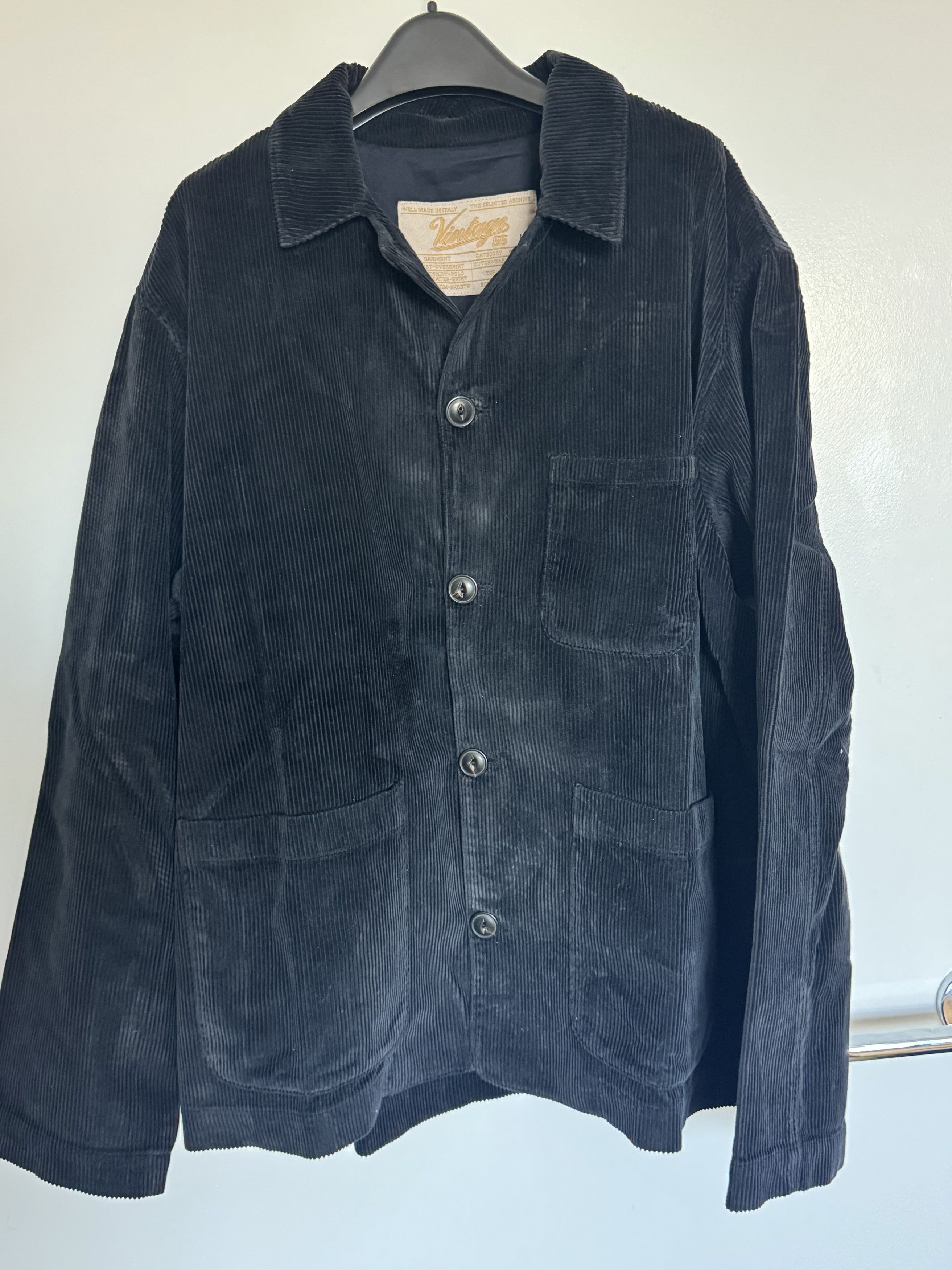 Other Corduroy Blazer (Navy) Size 54R - 1 Thumbnail