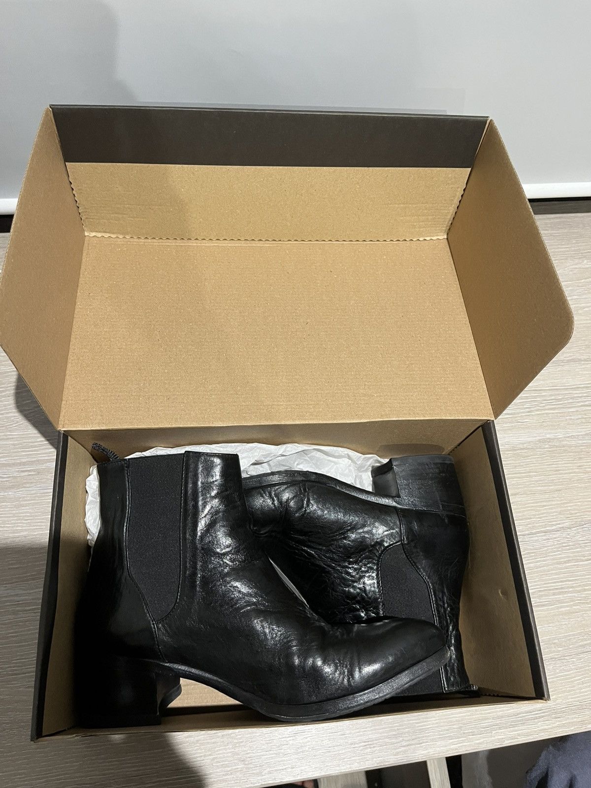 The Last Conspiracy The Last Conspiracy black leather ankle boots Size US 8.5 / IT 38.5 - 6 Thumbnail