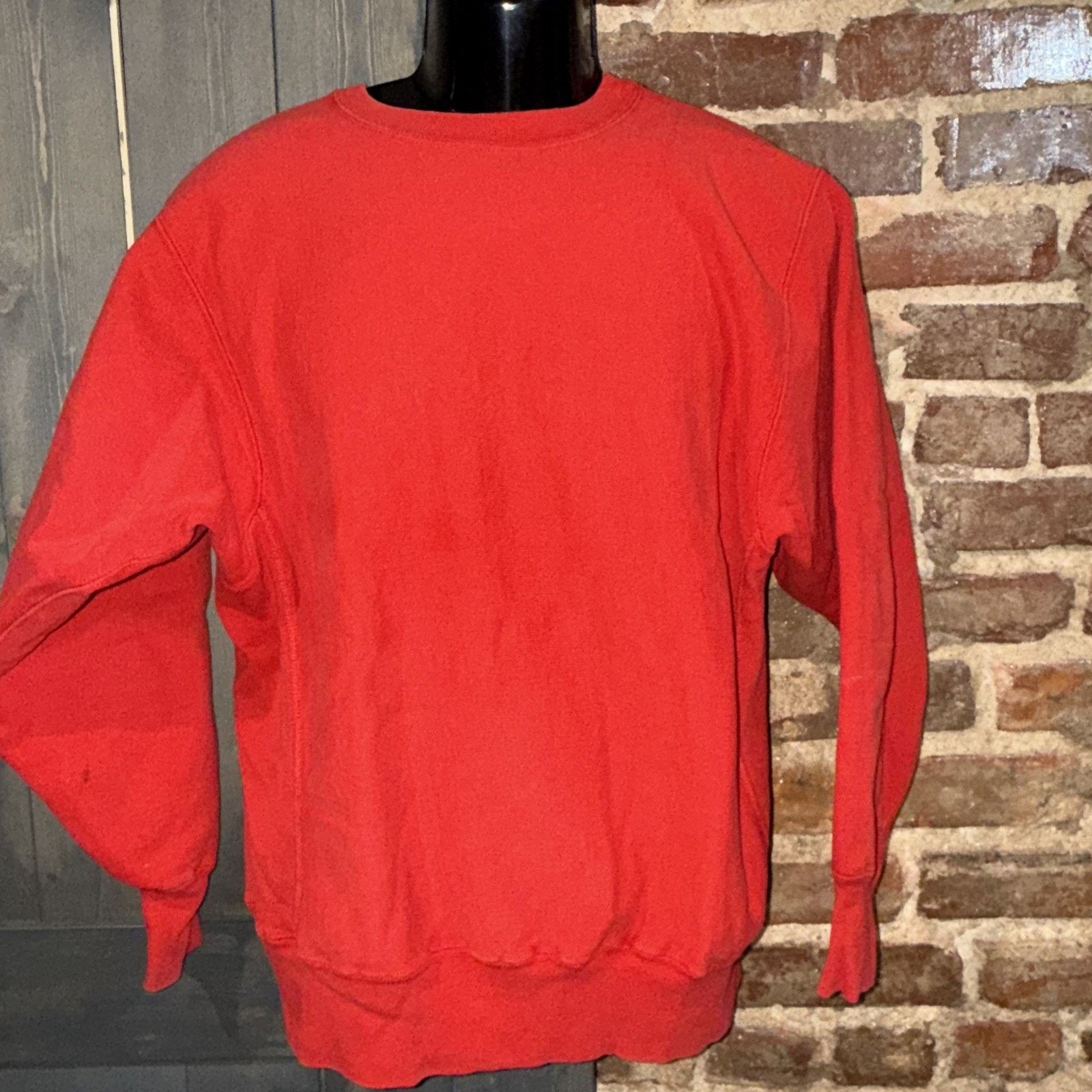 Champion Vintage Lands End Champion Reverse Weave Sz L Crewneck USA Size US L / EU 52-54 / 3 - 2 Thumbnail