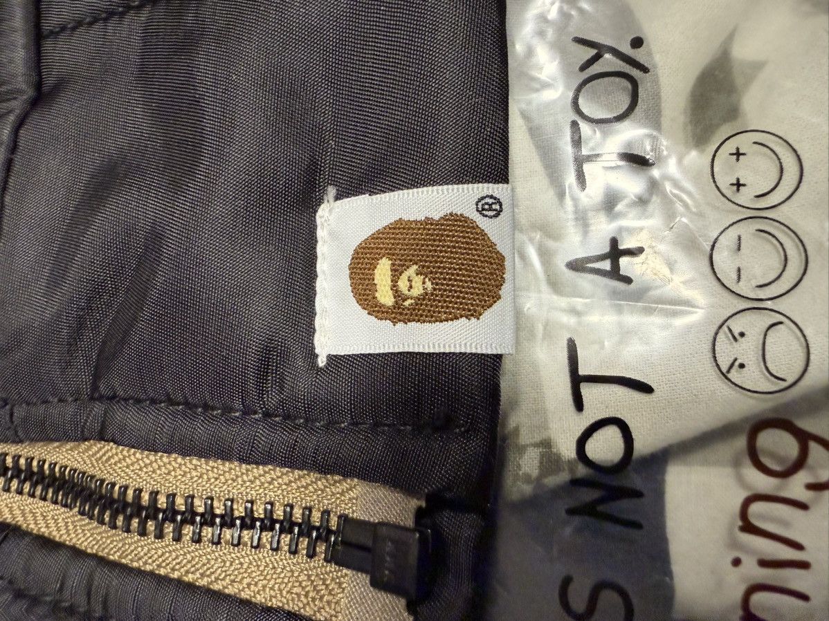 Bape Bape shark jacket ma-1 black Size US XL / EU 56 / 4 - 10 Thumbnail
