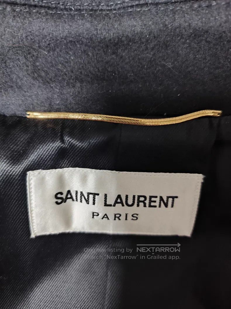 Saint Laurent Paris Saint Laurent Paris Women's double-breasted coat, navy sty Size XS / US 0-2 / IT 36-38 - 5 Thumbnail