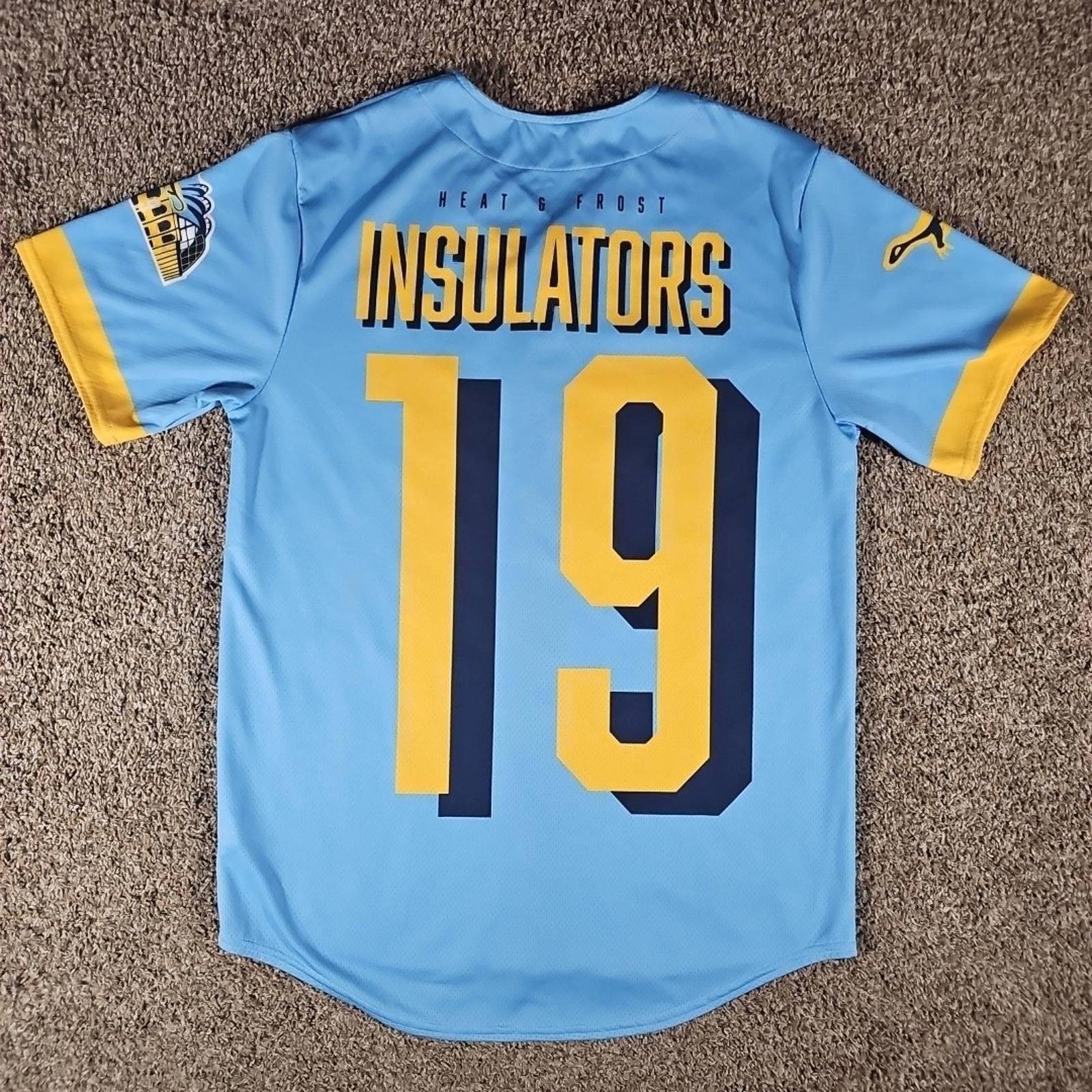 The Unbranded Brand Heat & Frost Insulators Baseball Jersey L Size US L / EU 52-54 / 3 - 7 Thumbnail