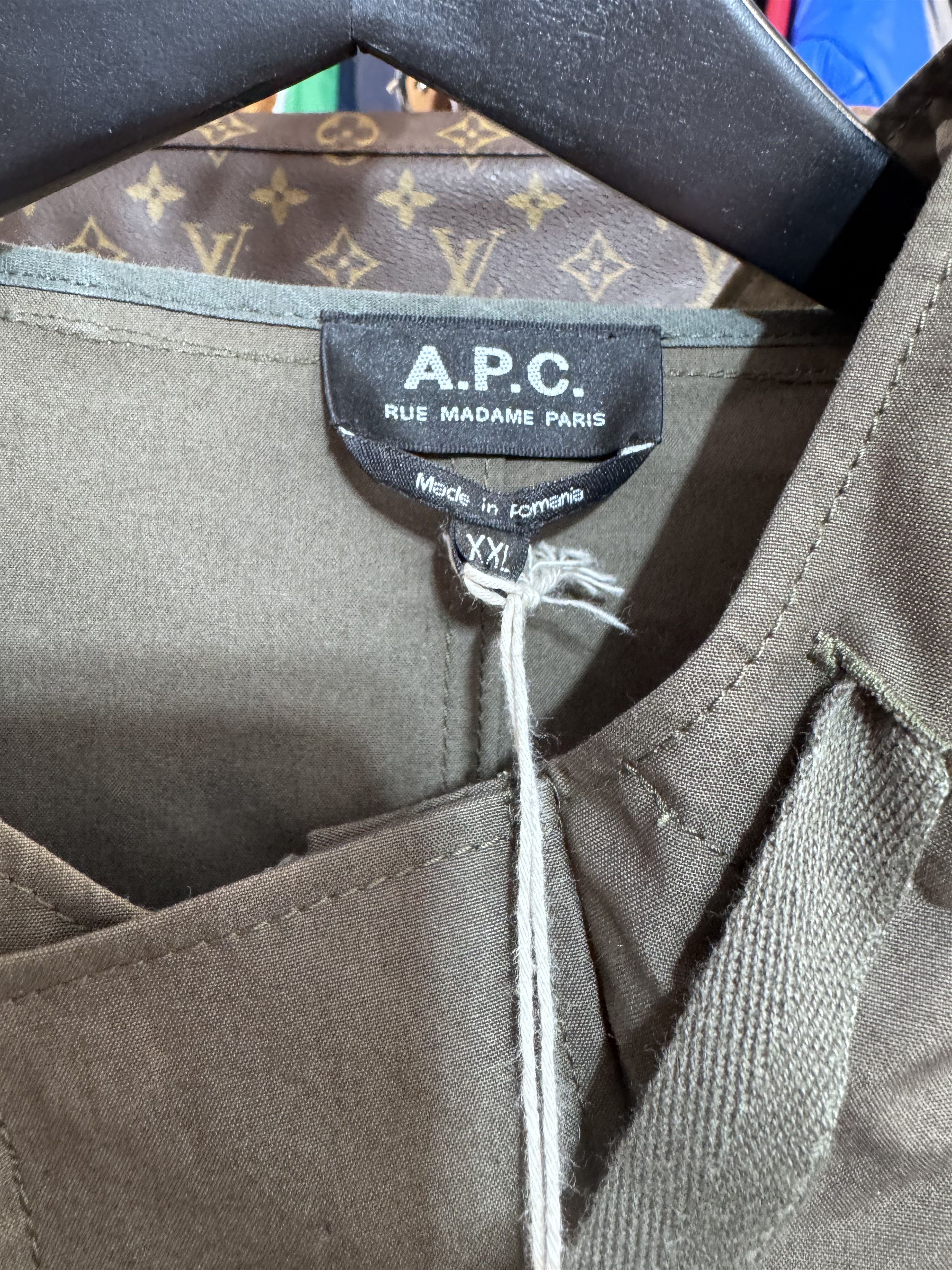 A.P.C. A.P.C. PARIS MEN'S NEW PARKA OLIVE GREEN XXL RARE $720 Size US XXL / EU 58 / 5 - 8 Thumbnail