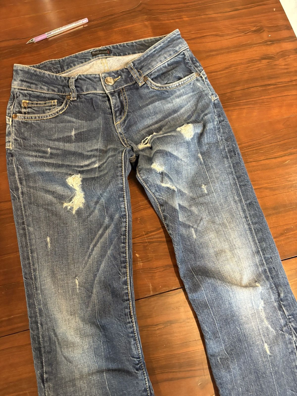 Vintage Home Store jean Size 24" / US 00 / IT 34 - 21 Thumbnail