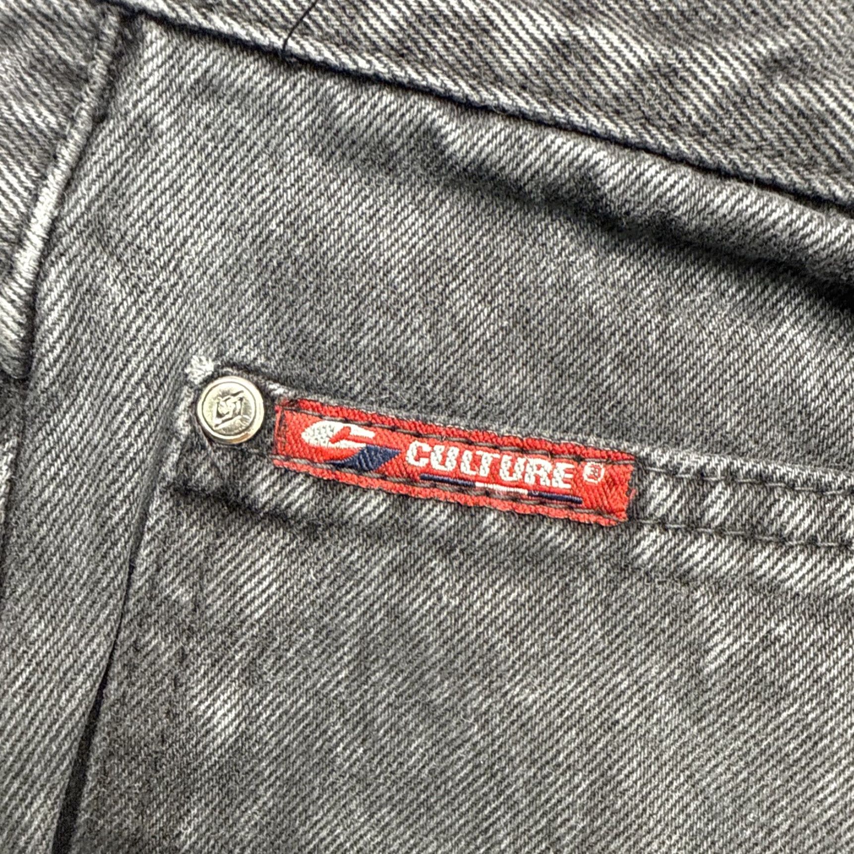 Vintage VINTAGE Culture Jeans Carpenter Jeans Men 36x32 Baggy Wide-Leg Gray 90s Grunge Hip Hop Punk Skater Mens Jeans Size US 36 / EU 52 - 3 Thumbnail