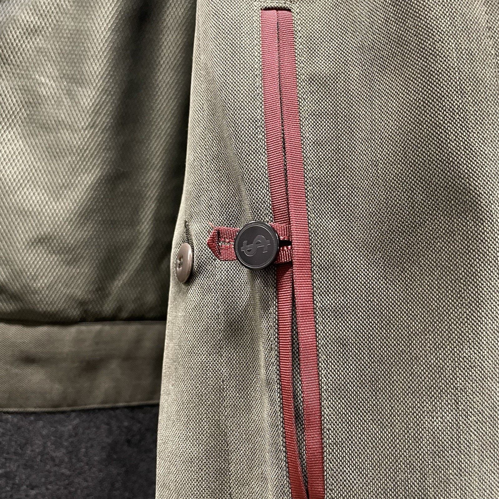 Sanyo Sanyo New York Wool Lined Trench Coat Size R44 Olive Japan M Size US M / EU 48-50 / 2 - 8 Thumbnail