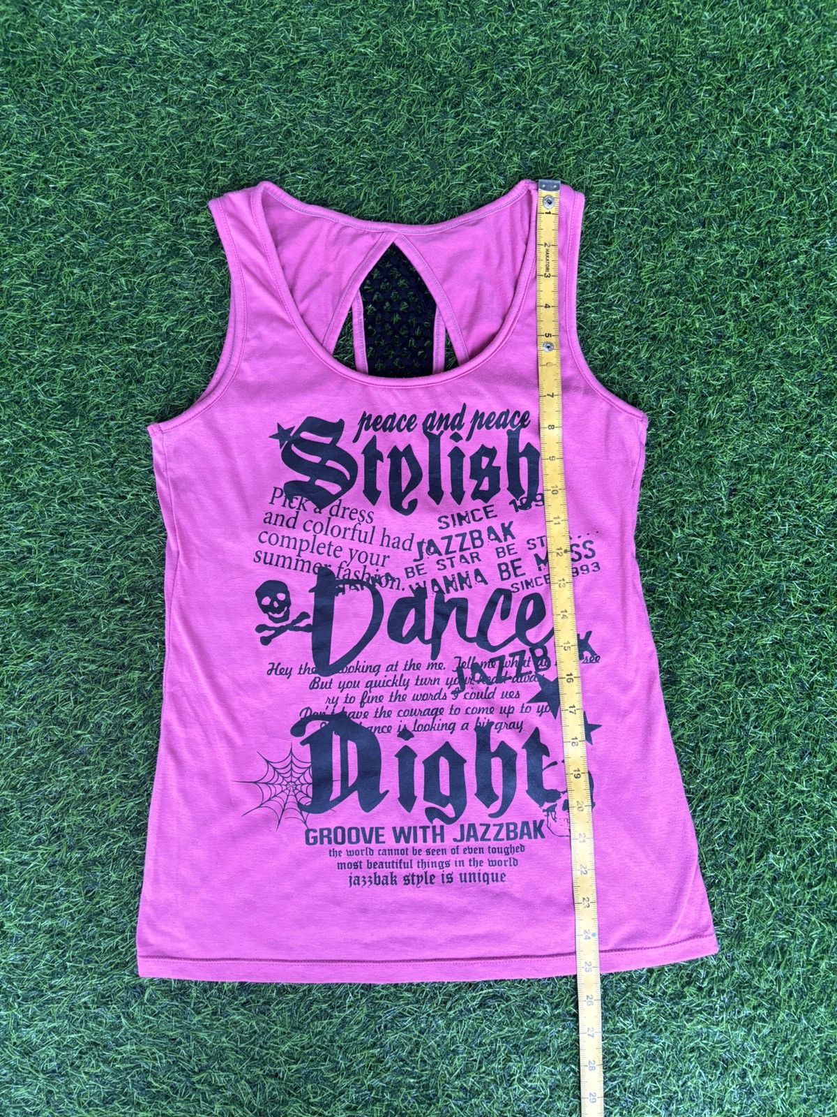 Hysteric Glamour Y2k Opium J.B. sport Punk Style Tank Top Size ONE SIZE - 11 Thumbnail