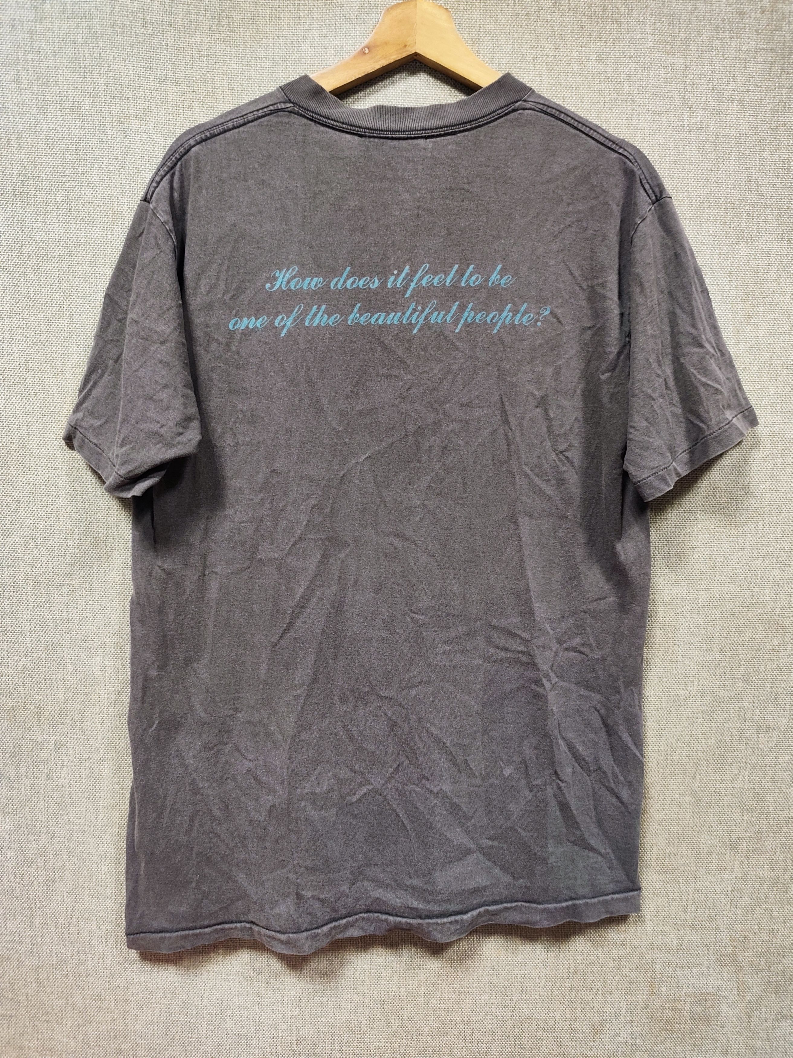 Marilyn Manson Vintage 1997 Marilyn Manson The Beautiful People T Shirt Size US M / EU 48-50 / 2 - 2 Thumbnail