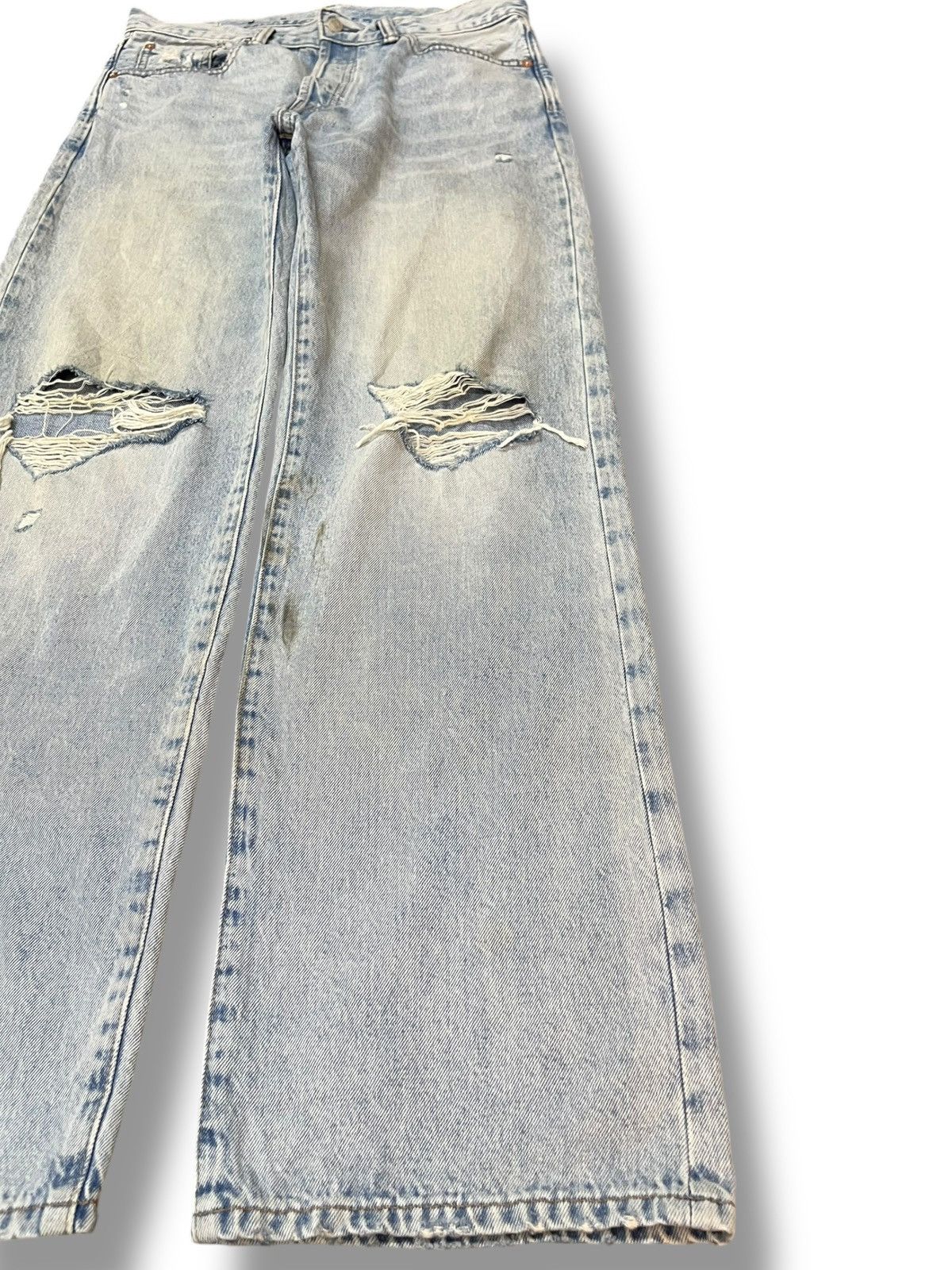 Gap × Vintage Vintage Gap Baggy Loose Faded Distressed Denim Size US 32 / EU 48 - 4 Thumbnail