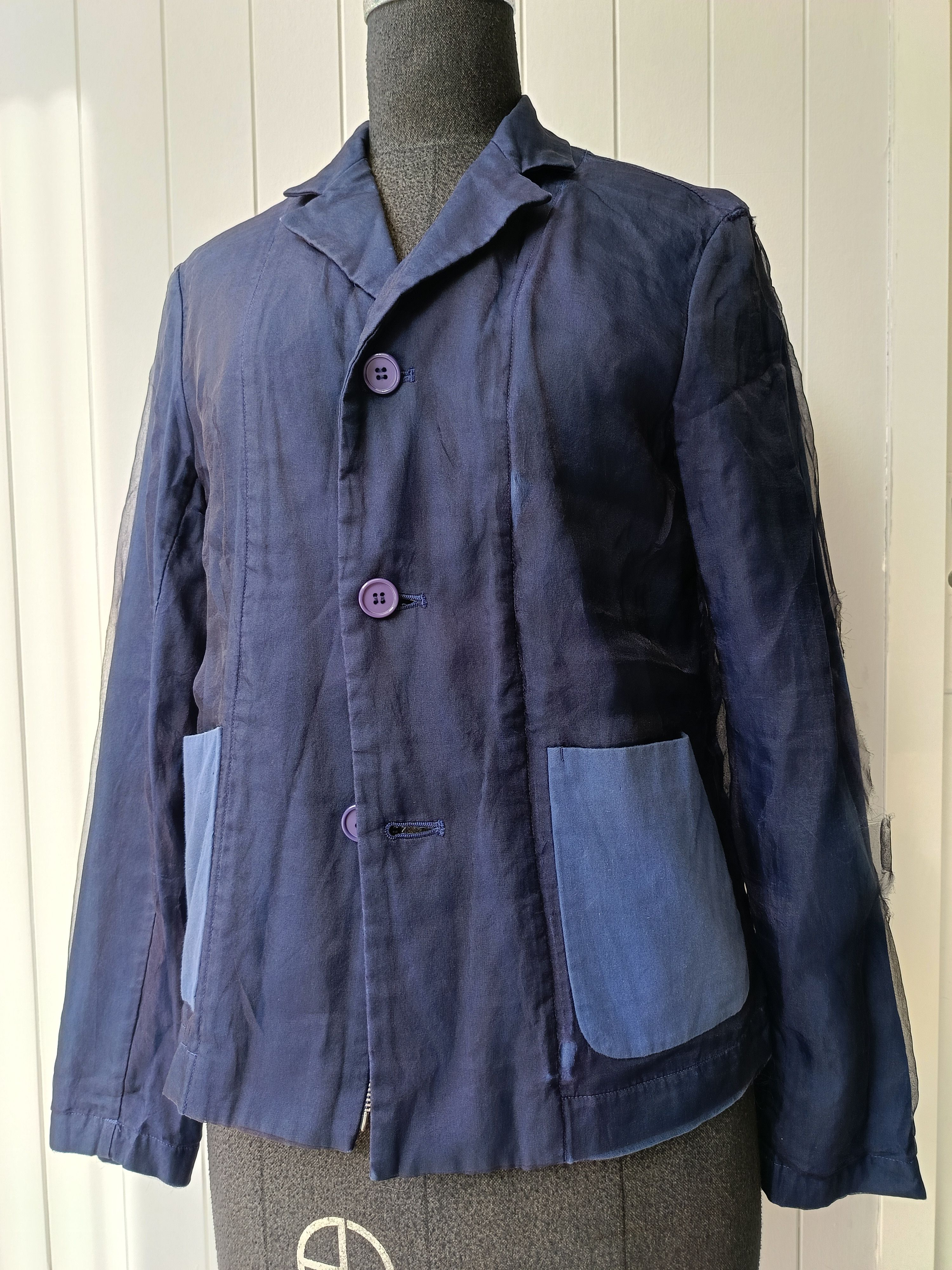 Comme des Garcons × Tricot Comme des Garcons Comme des garcons Tricot Japan AD1999 90s blazer coat jacket Size S / US 4 / IT 40 - 1 Thumbnail