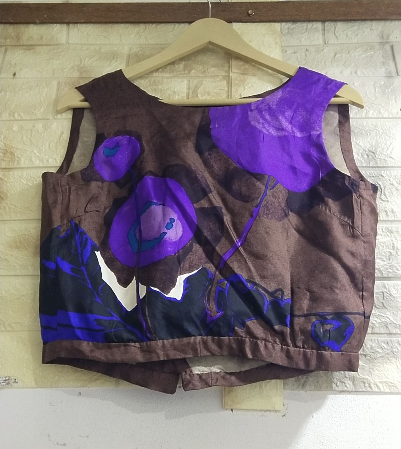 Japanese Brand Final Drop Vintage Christian Dior Vest Silk Size M / US 6-8 / IT 42-44 - 4 Thumbnail