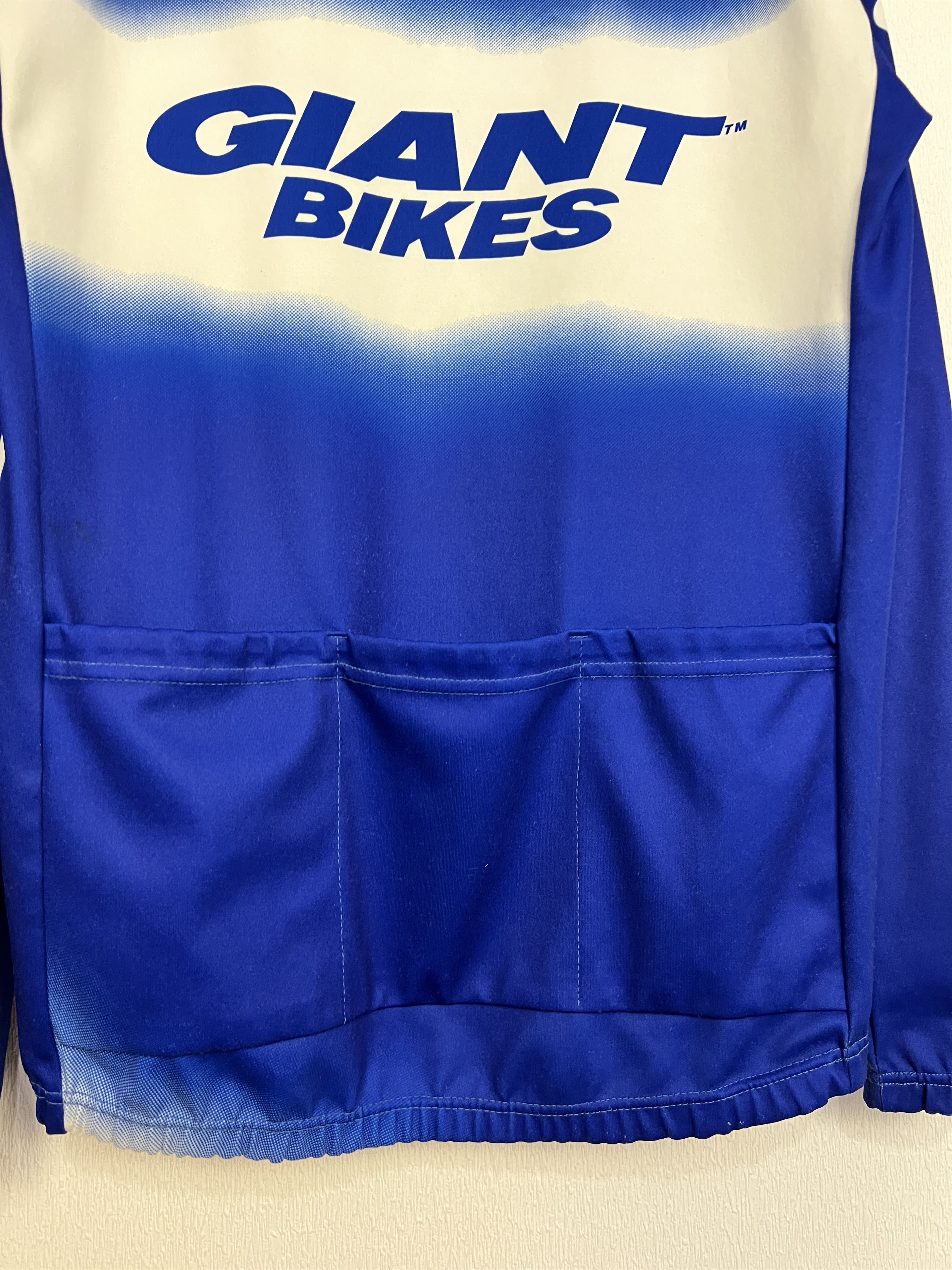 Vintage Vintage Giant Bikes Cycling Long Sleeve Jersey Trikot Shirt Size US L / EU 52-54 / 3 - 11 Thumbnail