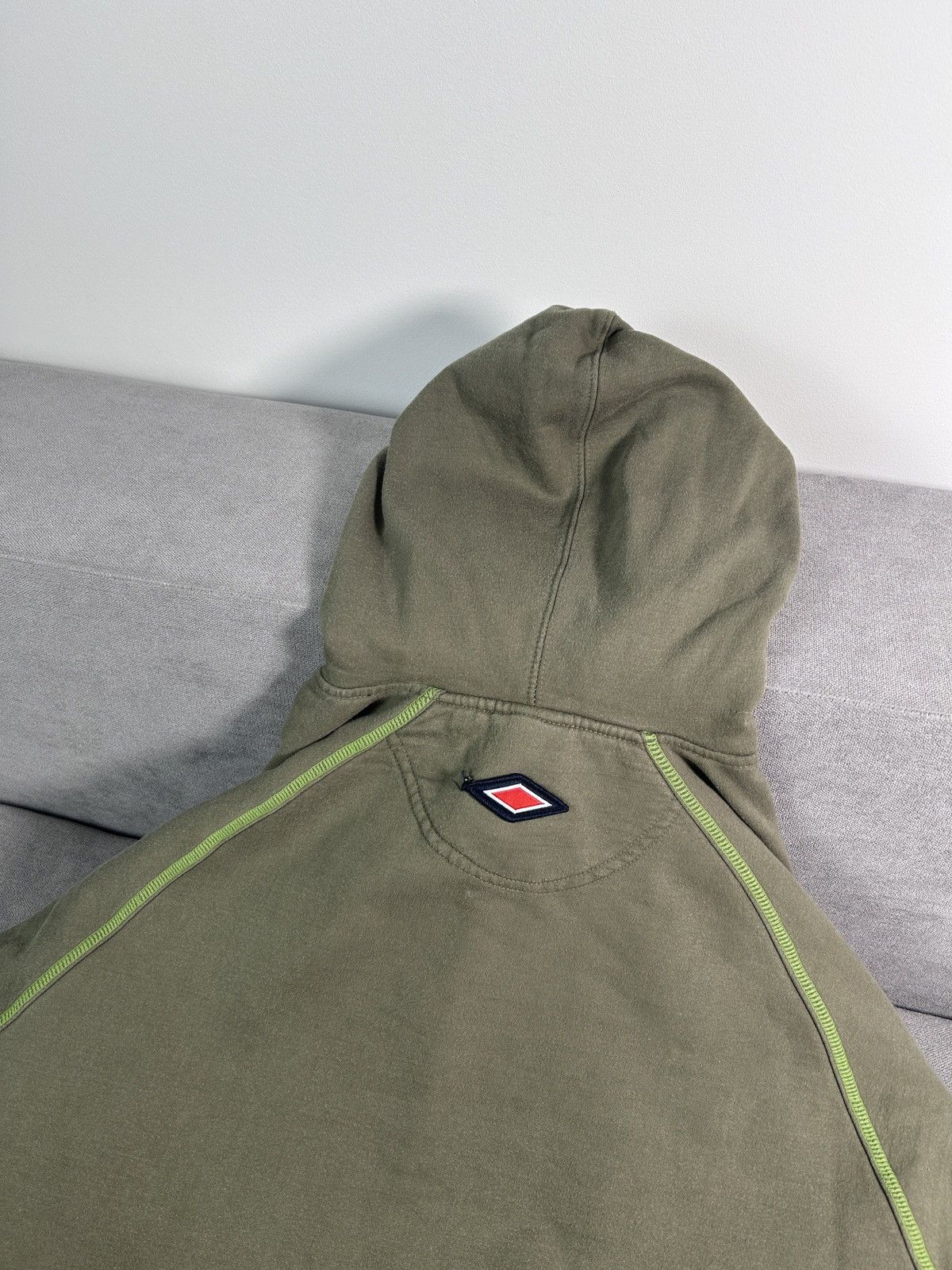 Umbro × Vintage Umbro black drill baggy vintage hoodie Size US M / EU 48-50 / 2 - 10 Thumbnail