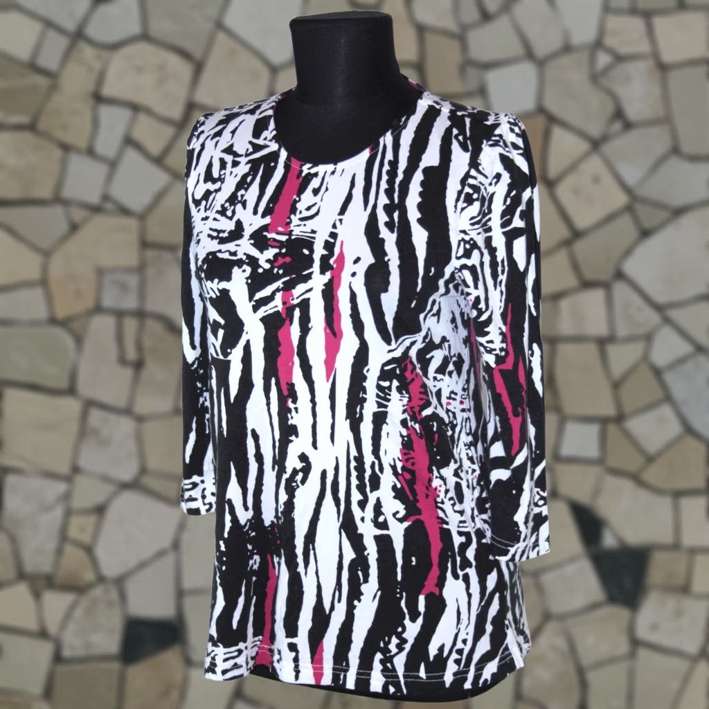 Vintage Nordic Tricot by Ivana Helsinki womens jumper shirt Multicoloured S Size S / US 4 / IT 40 - 1 Thumbnail