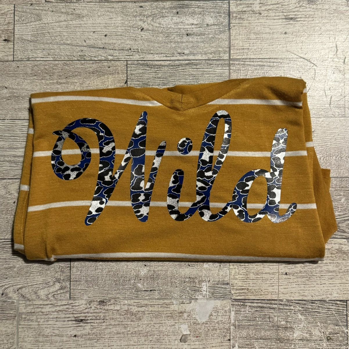 Vintage Y2K, Wild, Multi Pattern, Raw Hem Cropped, Rayon V-Neck Size M / US 6-8 / IT 42-44 - 13 Thumbnail