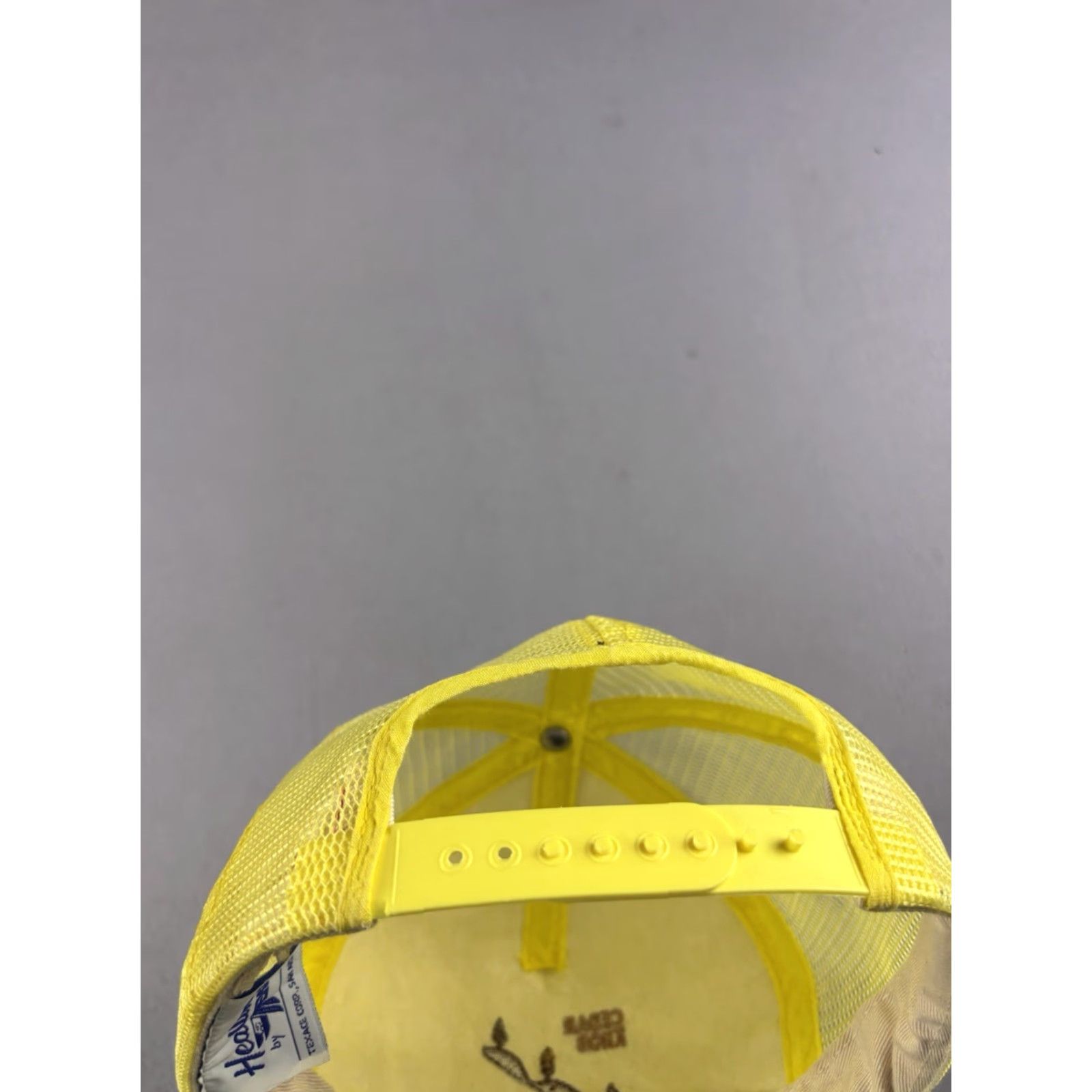 Vintage VINTAGE Cedar Knob Golf Course Hat Snapback Trucker Cap Yellow Connecticut 80s Men One Size Adjustabler Unbranded Size ONE SIZE - 7 Thumbnail