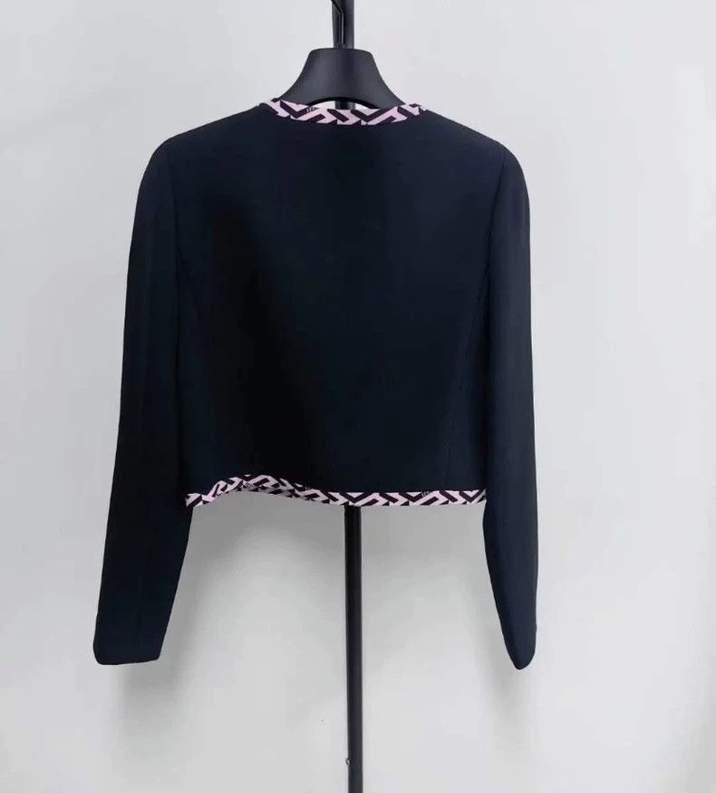 Versace Versace Wool jacket and small fragrant jacket Size M / US 6-8 / IT 42-44 - 4 Thumbnail