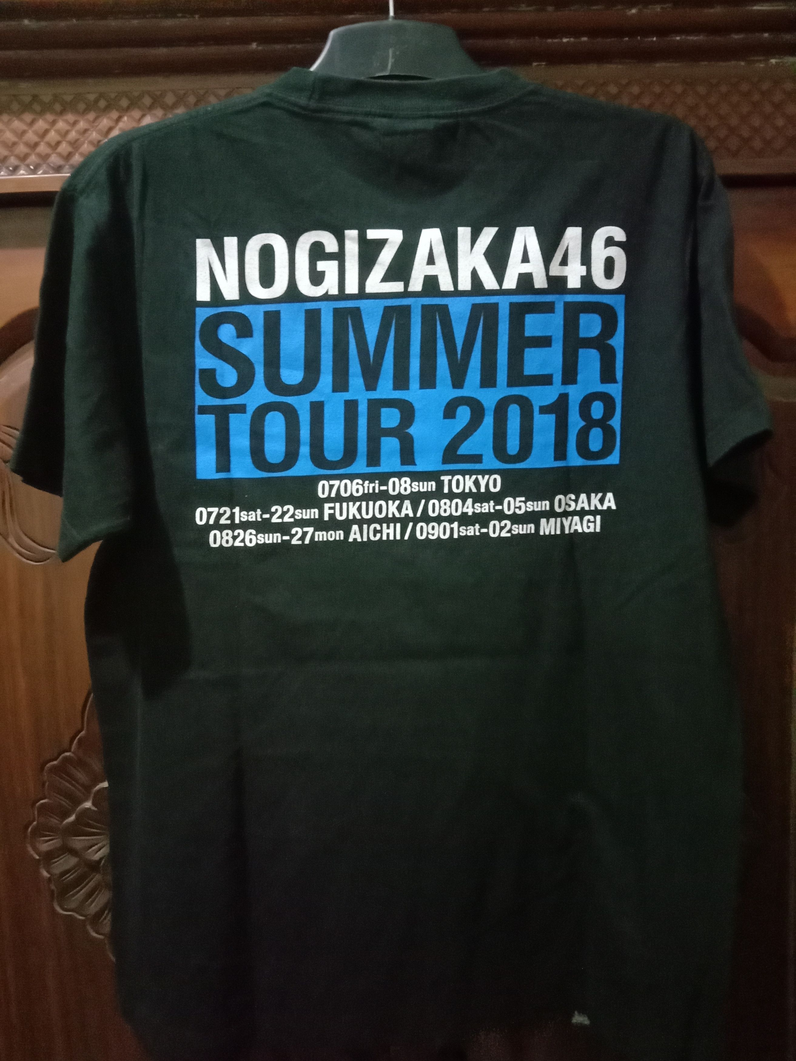 Japanese Brand T-shirt Nogizaka46 Summer Tour 2018 Original Size US L / EU 52-54 / 3 - 3 Thumbnail