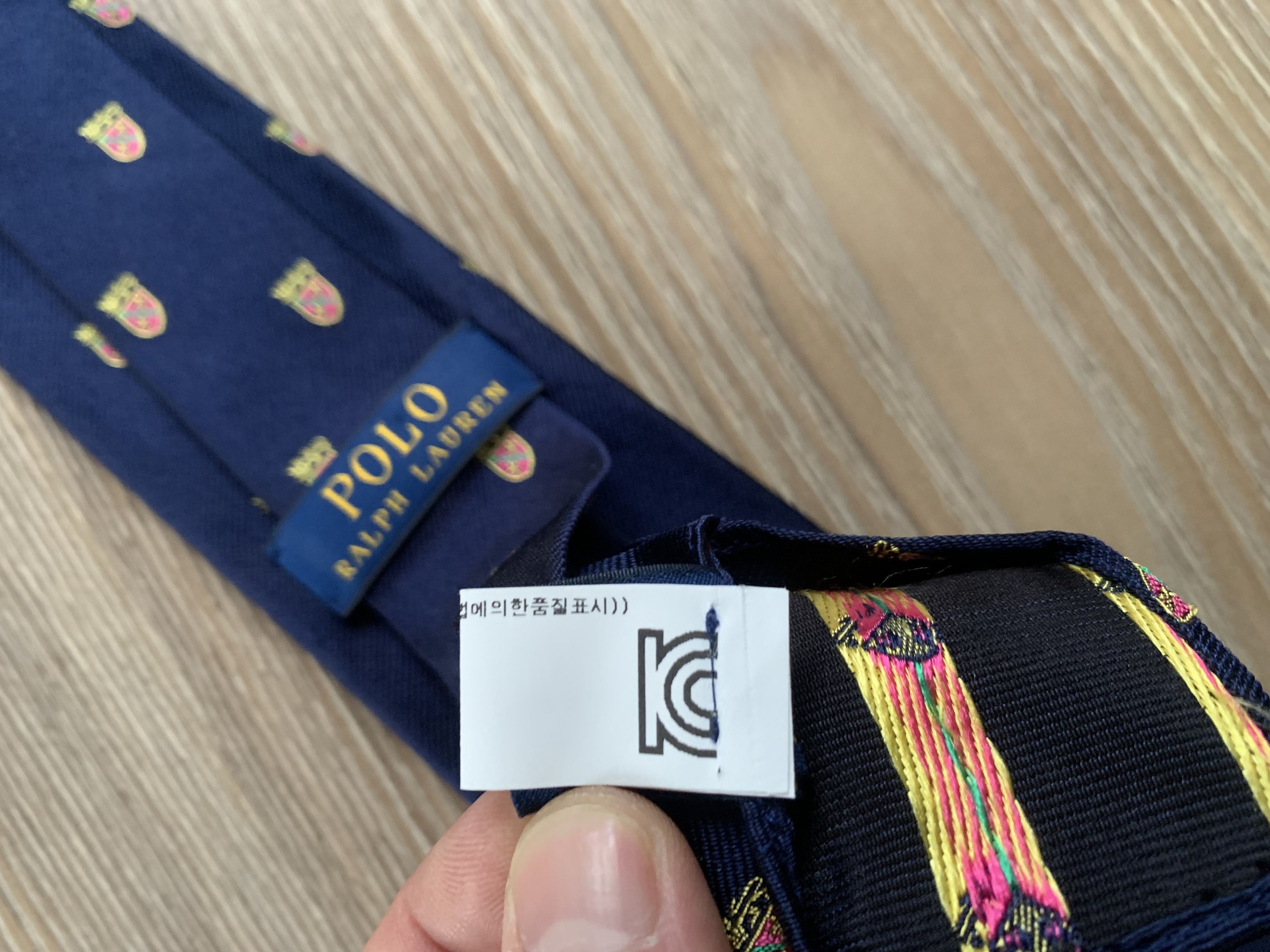 Polo Ralph Lauren Rare Polo Ralph Lauren Patterned Silk Tie Size ONE SIZE - 8 Thumbnail