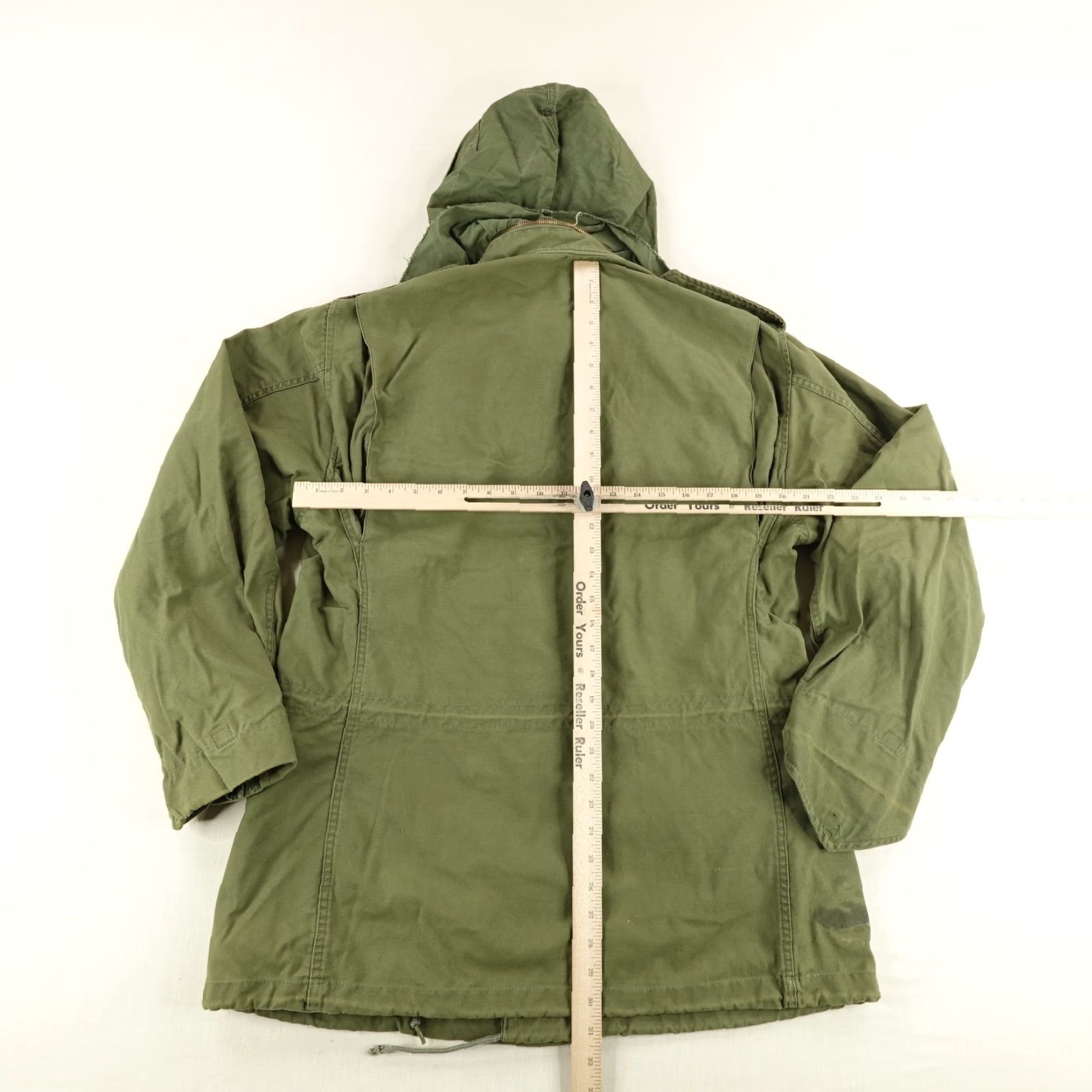 Alpha Industries VINTAGE Alpha Industries Military Jacket Men Medium Green Canvas 70s Army Cold Weather M-65 Outdoor Weathergear Size US M / EU 48-50 / 2 - 6 Thumbnail