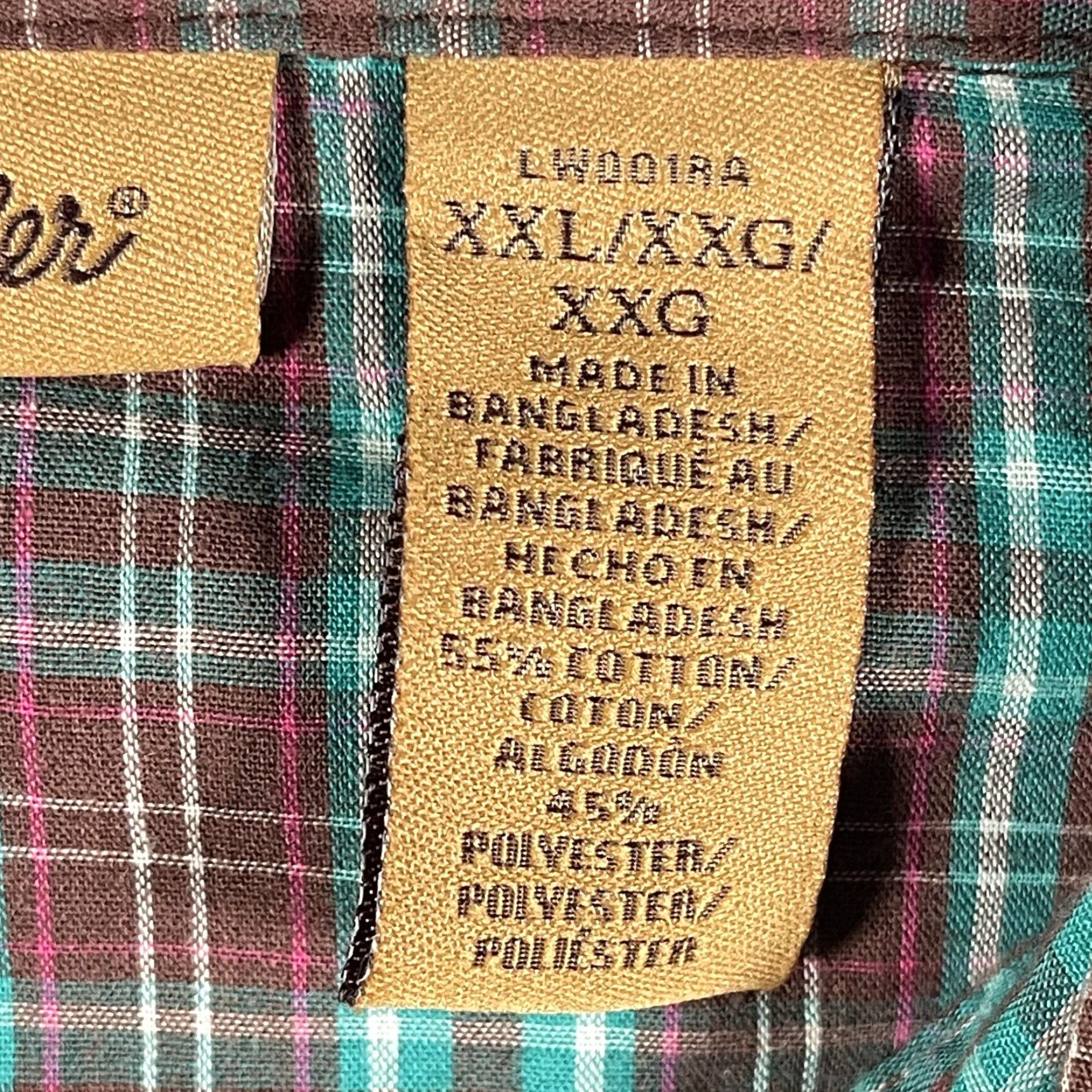 Wrangler VINTAGE Wrangler Shirt Womens 2XL Blue Brown Plaid Western Pearl Snap Long Sleeve Cowboy Size XXL / US 16-18 / IT 52-54 - 5 Thumbnail
