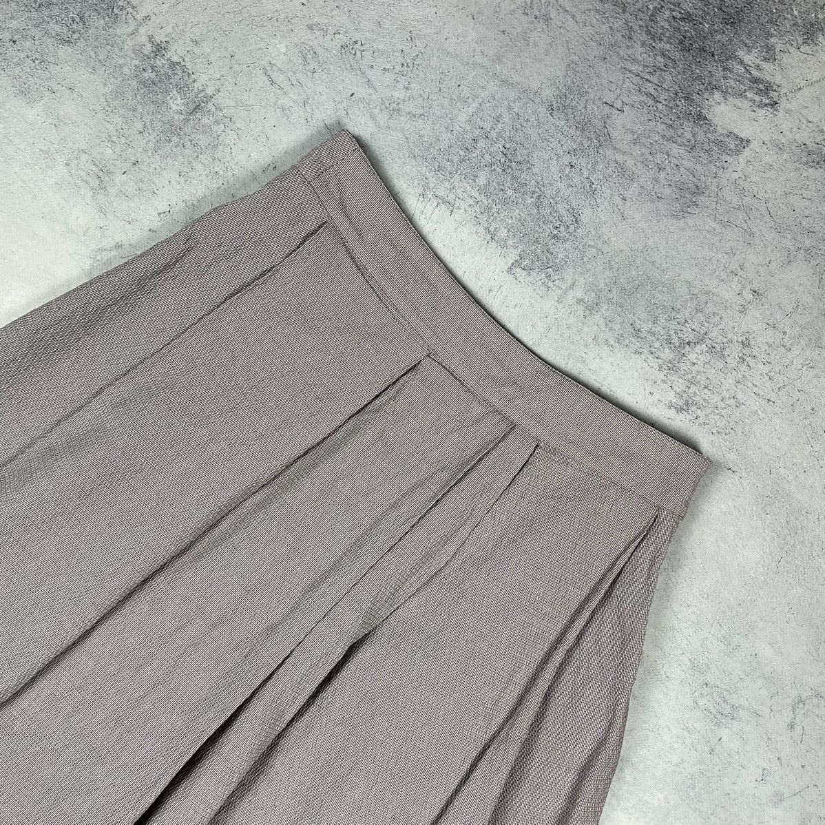 Dries Van Noten Designer Dries Van Noten linen/cotton midi skirt size 36 Size 26" / US 2 / IT 38 - 6 Thumbnail