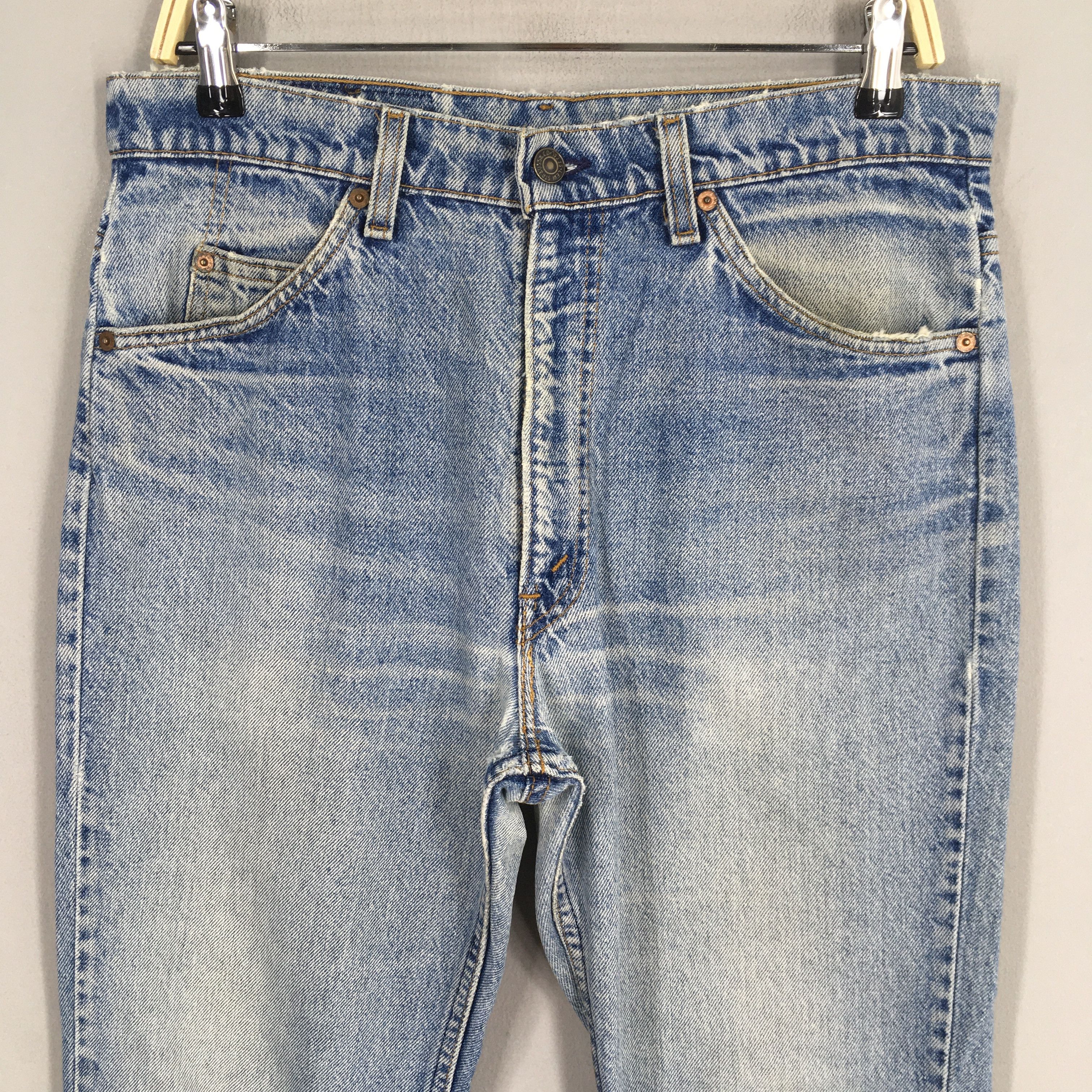 Levi's Size 31x26 Vintage 80s Levi's 517 Bootcut Flare Jeans S865 Size US 31 - 2 Thumbnail