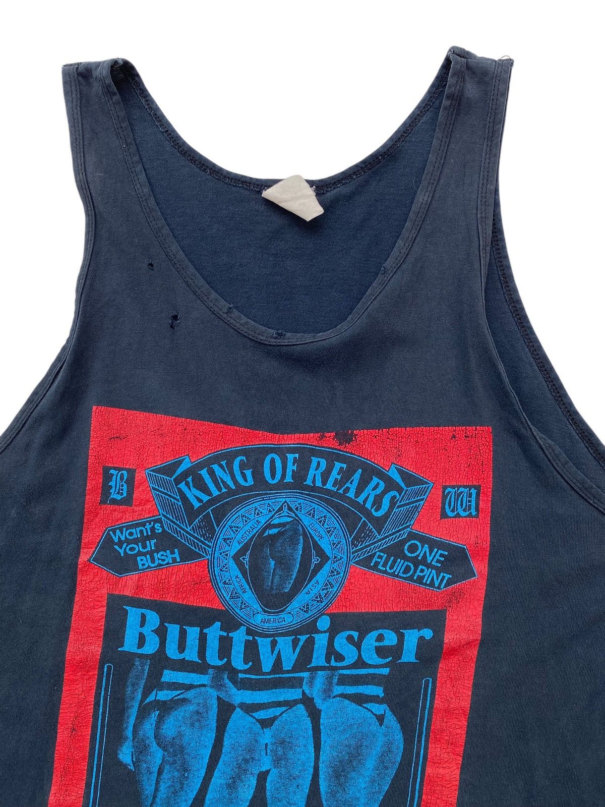 Vintage Vtg Buttwiser King Of Rear Size US M / EU 48-50 / 2 - 4 Thumbnail
