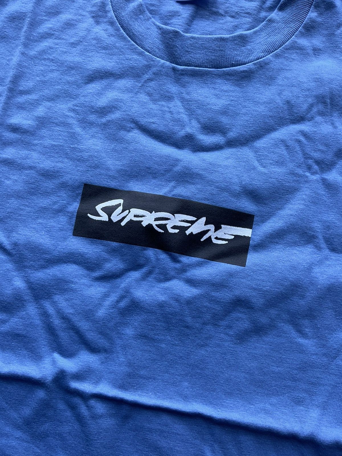 Futura × Supreme Supreme x Futura Box Logo Tee Blue Size US S / EU 44-46 / 1 - 3 Thumbnail