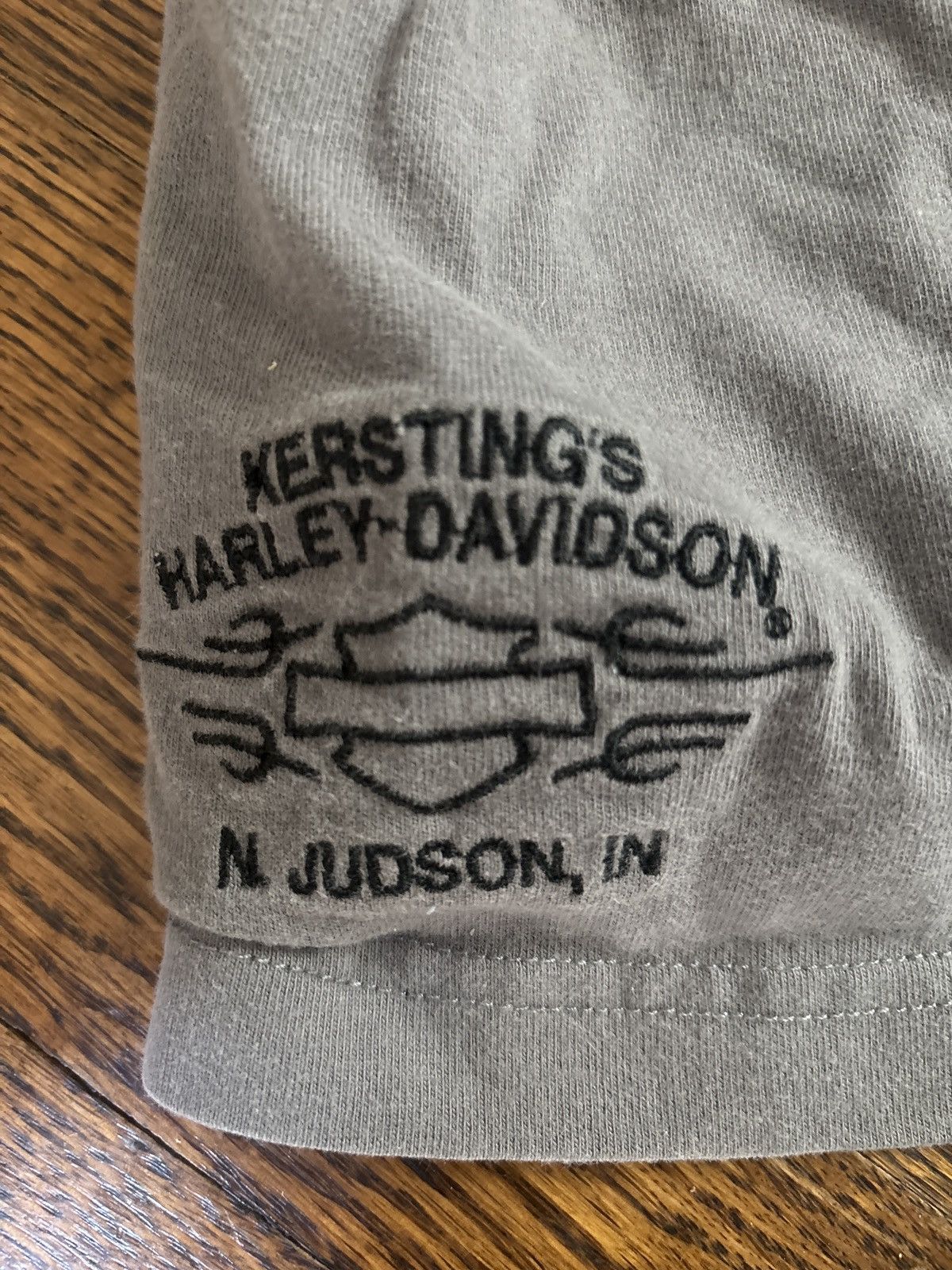 Harley Davidson × Japanese Brand × Vintage Vintage Harley quarter button up Size US L / EU 52-54 / 3 - 4 Thumbnail