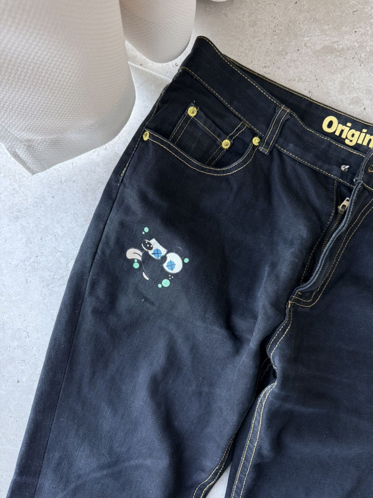 Levi's Levis Spanch Bob Original Fake Japan Denim Jeans Size US 36 / EU 52 - 3 Thumbnail