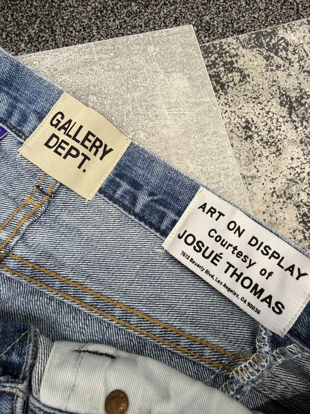 Gallery Dept. Kelly Dept. 5001 Jeans Indigo. W30 x L32. BNWT. RRP £1,140 Size US 30 / EU 46 - 6 Thumbnail