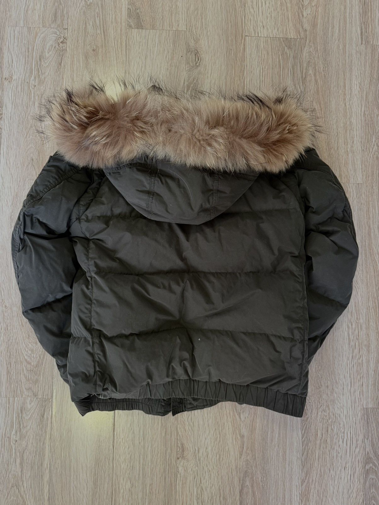 Burberry '00 Japanese Burberry Fur Puffer Jacket Size US M / EU 48-50 / 2 - 6 Thumbnail