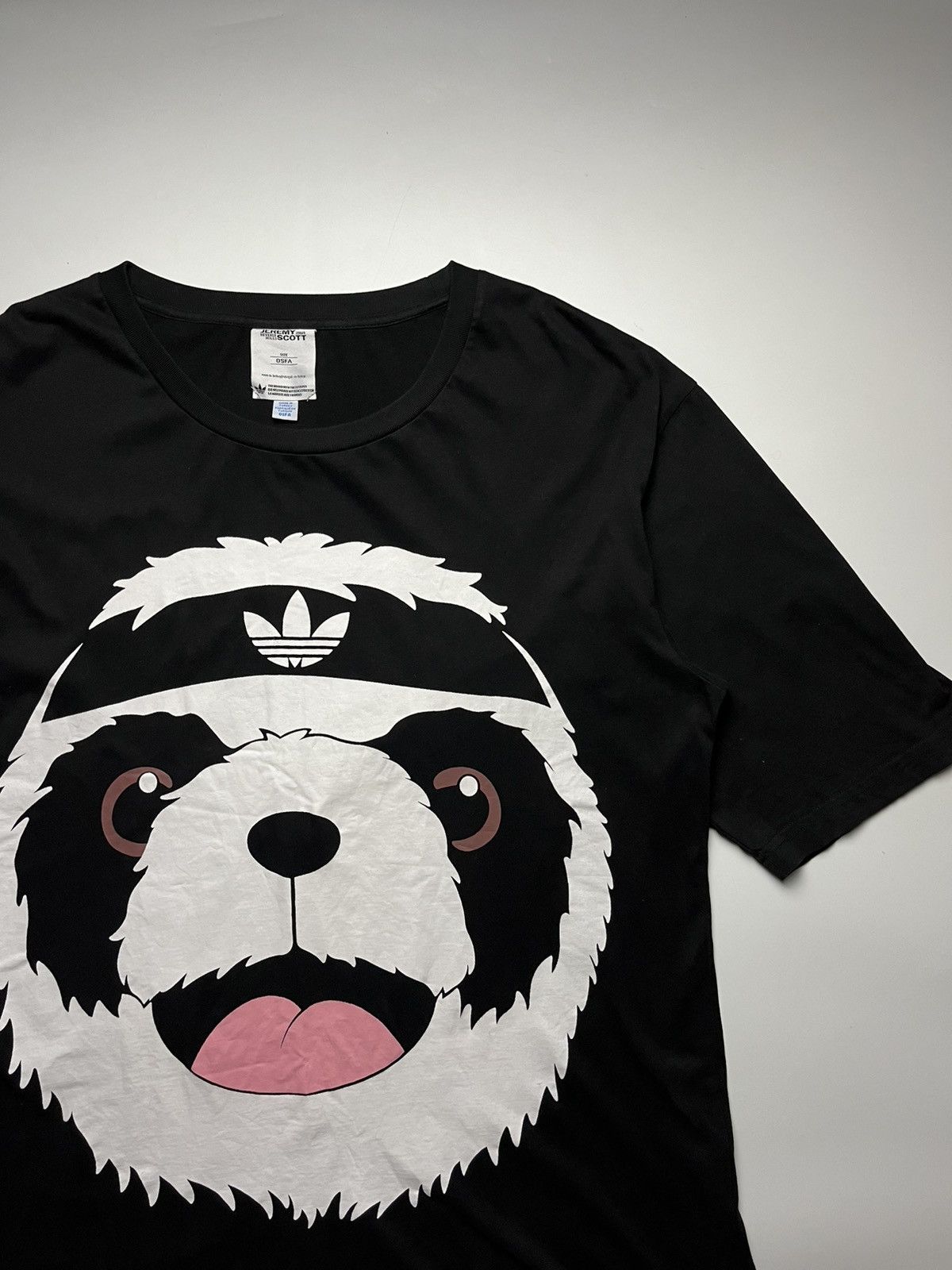 Adidas × Jeremy Scott RARE Adidas x Jeremy Scott Oversized JS Panda Bear Graphic Size US L / EU 52-54 / 3 - 4 Thumbnail