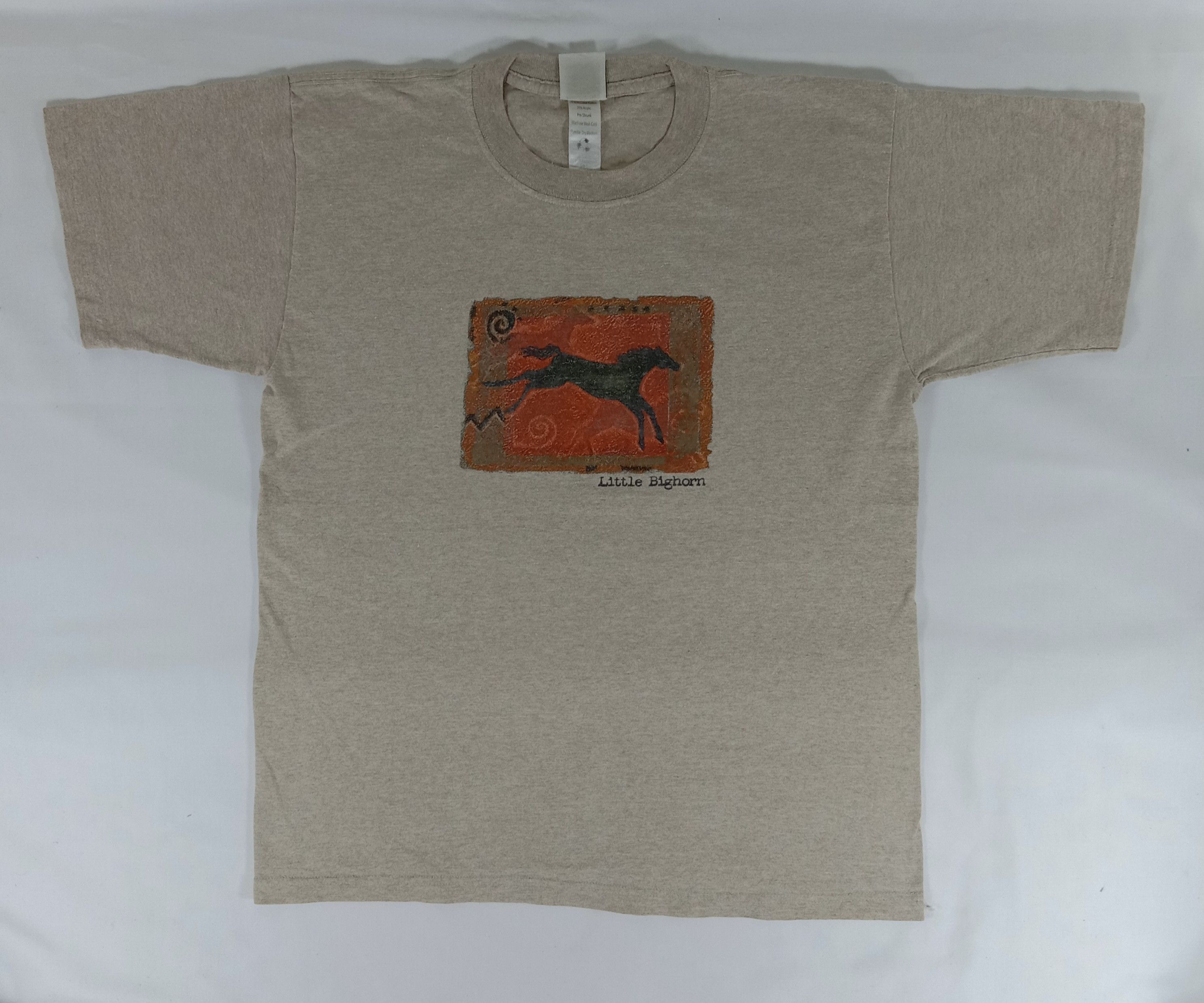 Vintage Vintage Little Bighorn T Shirt Size US L / EU 52-54 / 3 - 1 Thumbnail