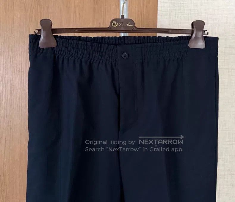 Hermes Hermes Men's Spring and Autumn Drawstring Casual Pants Size US 26 / EU 42 - 2 Thumbnail