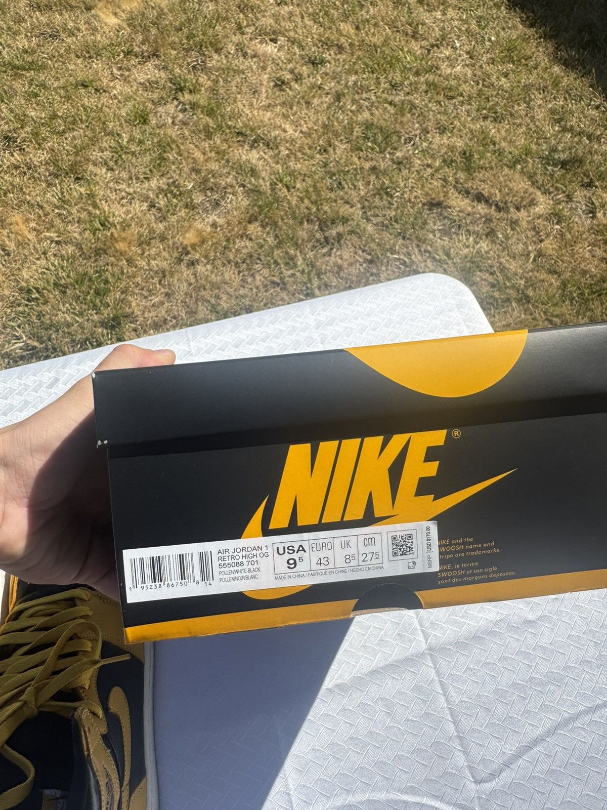 Jordan Brand Nike Jordan 1 Pollen Size US 9.5 / EU 42-43 - 5 Thumbnail