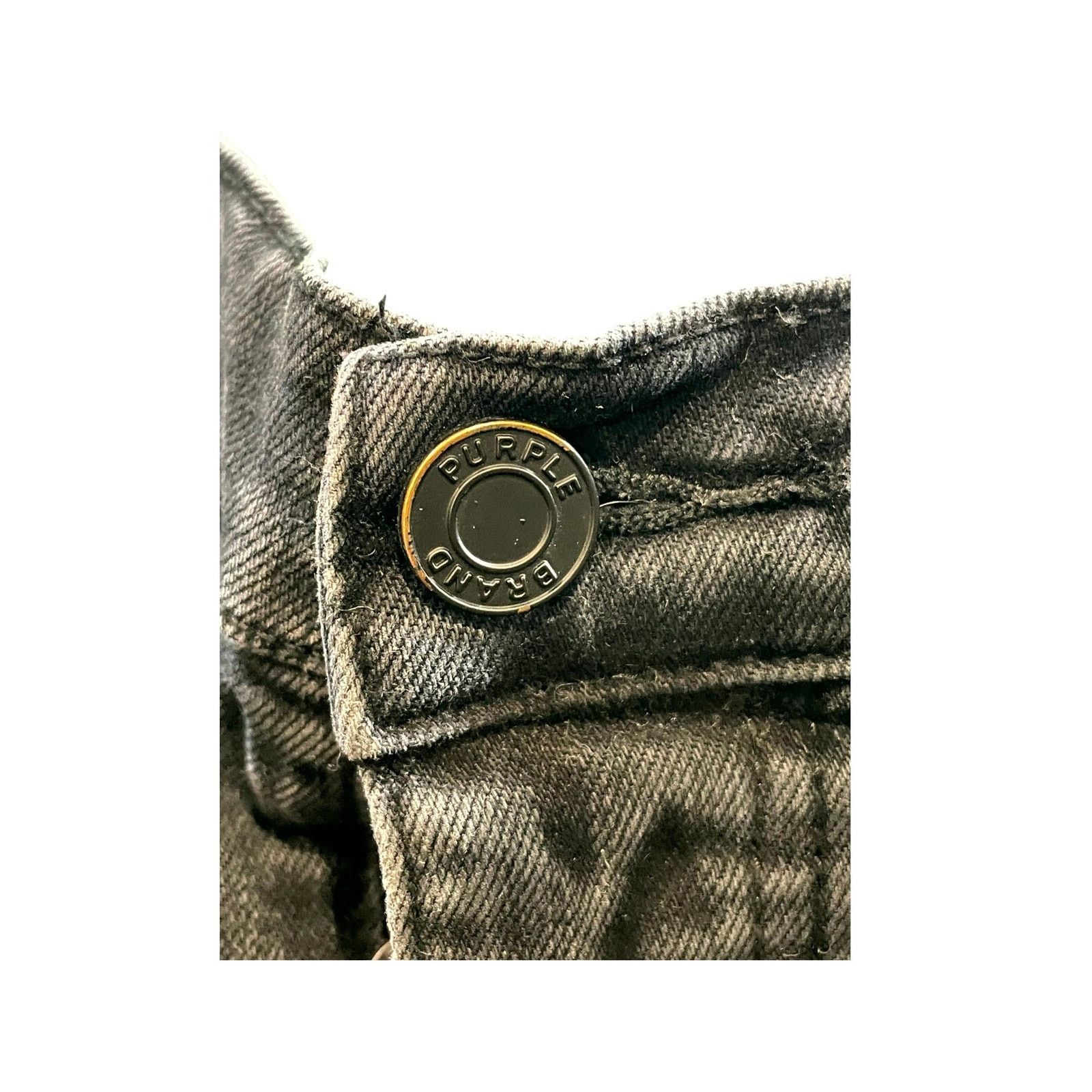 Purple Brand Purple Brand Black Wash Jeans Size US 31 - 3 Thumbnail